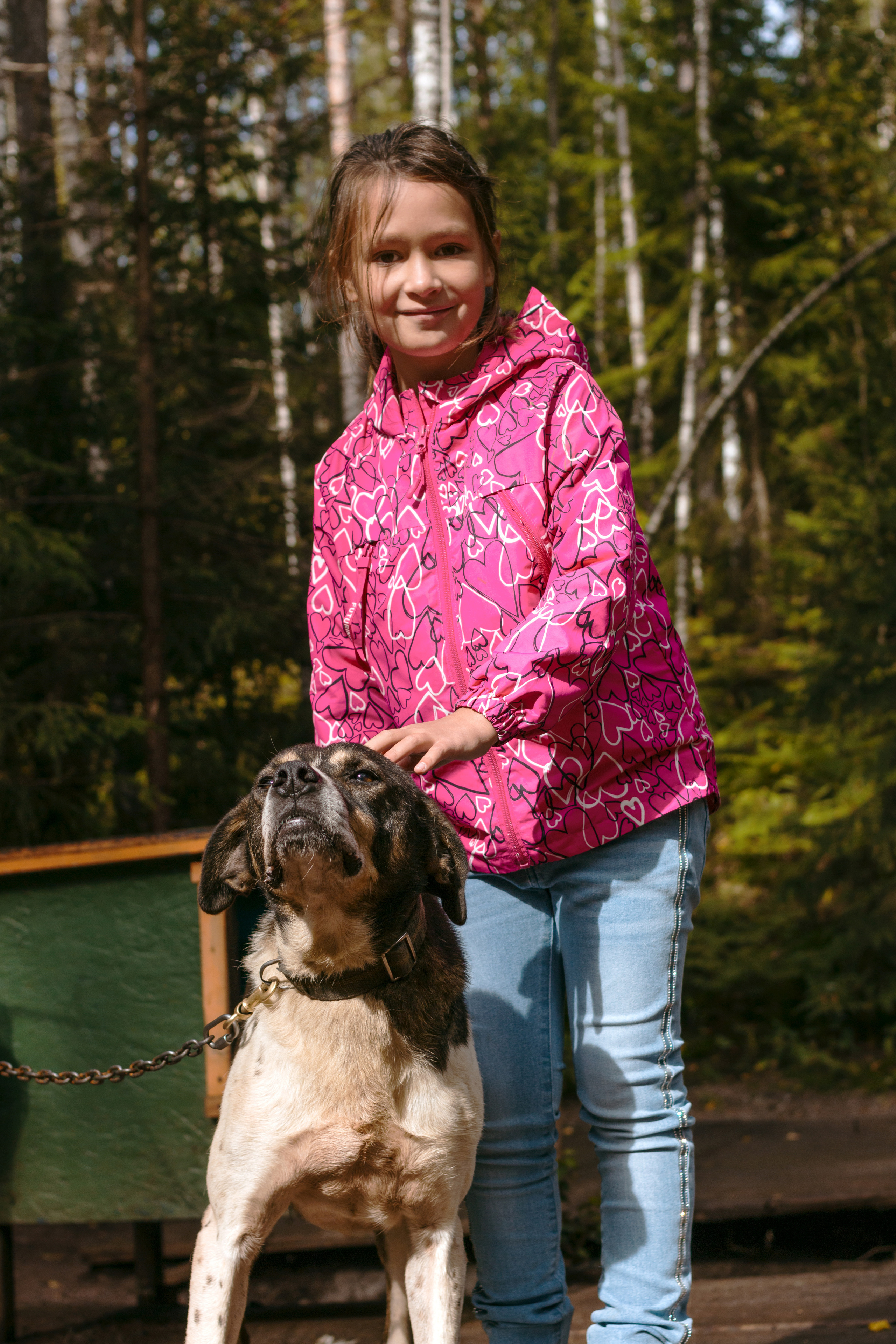 День рождения Сони в хаски-центре «Белый ветер». Семейный и свадебный фотограф в Петербурге Евгения и Николай Шевчук