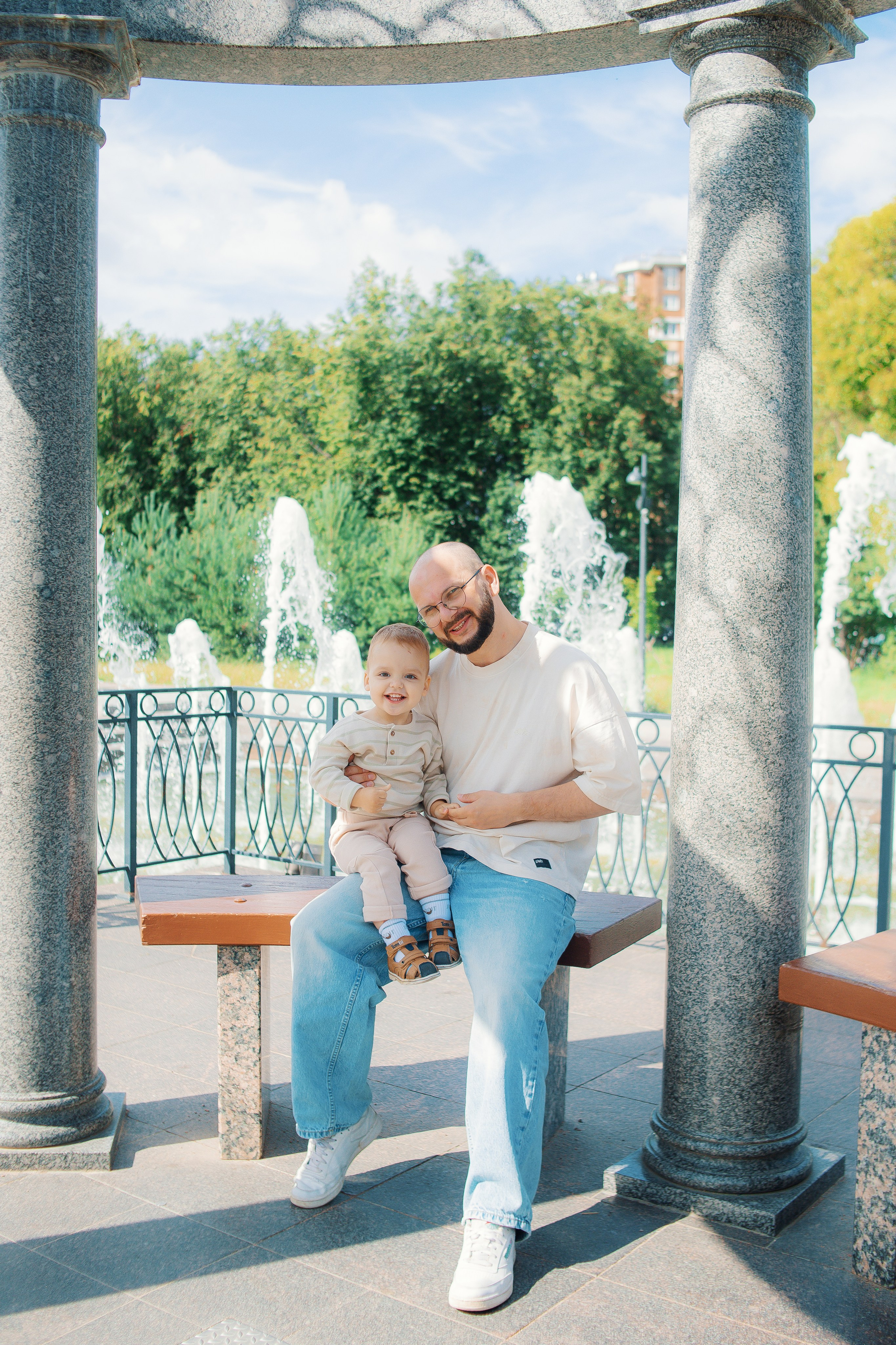 Семейная фотосессия с Любашинском саду. Фотограф в Санкт-Петербурге, Анна Скворцова