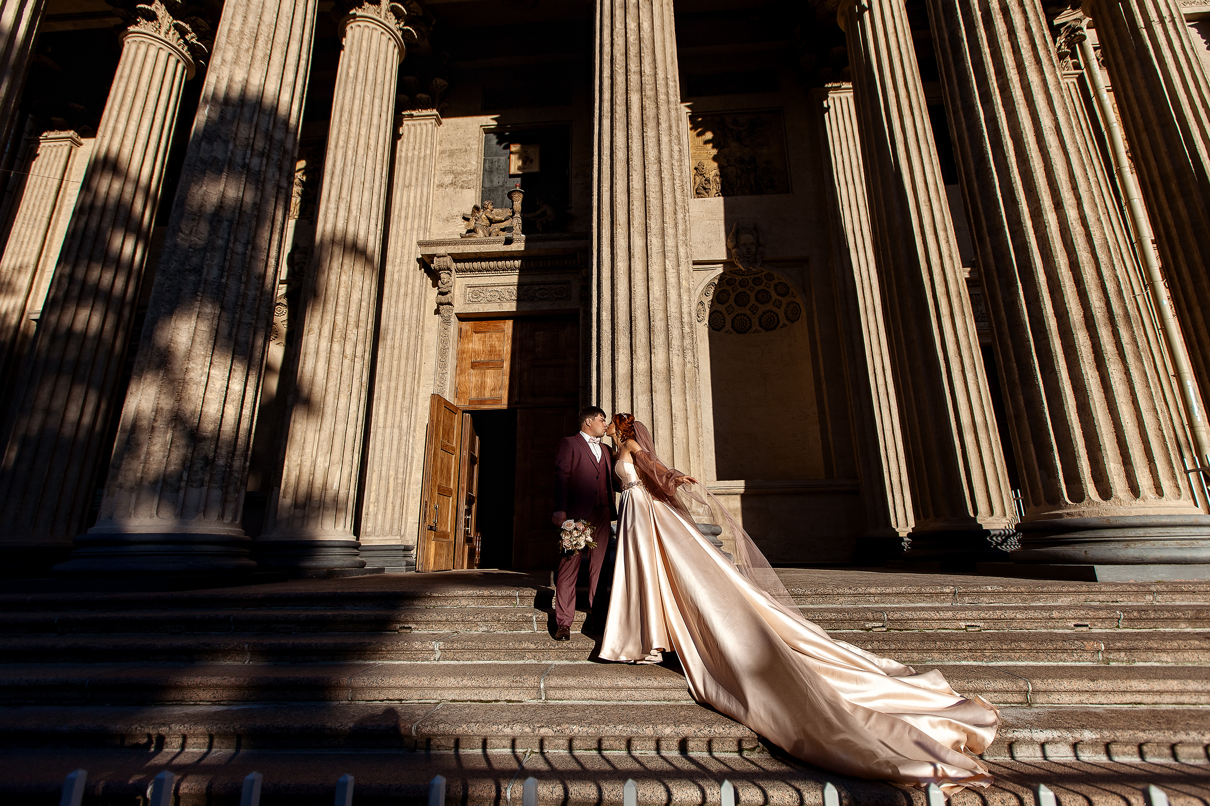 Классическая свадебная съемка в Петербурге. Свадебный и семейный фотограф Алексей Аверин