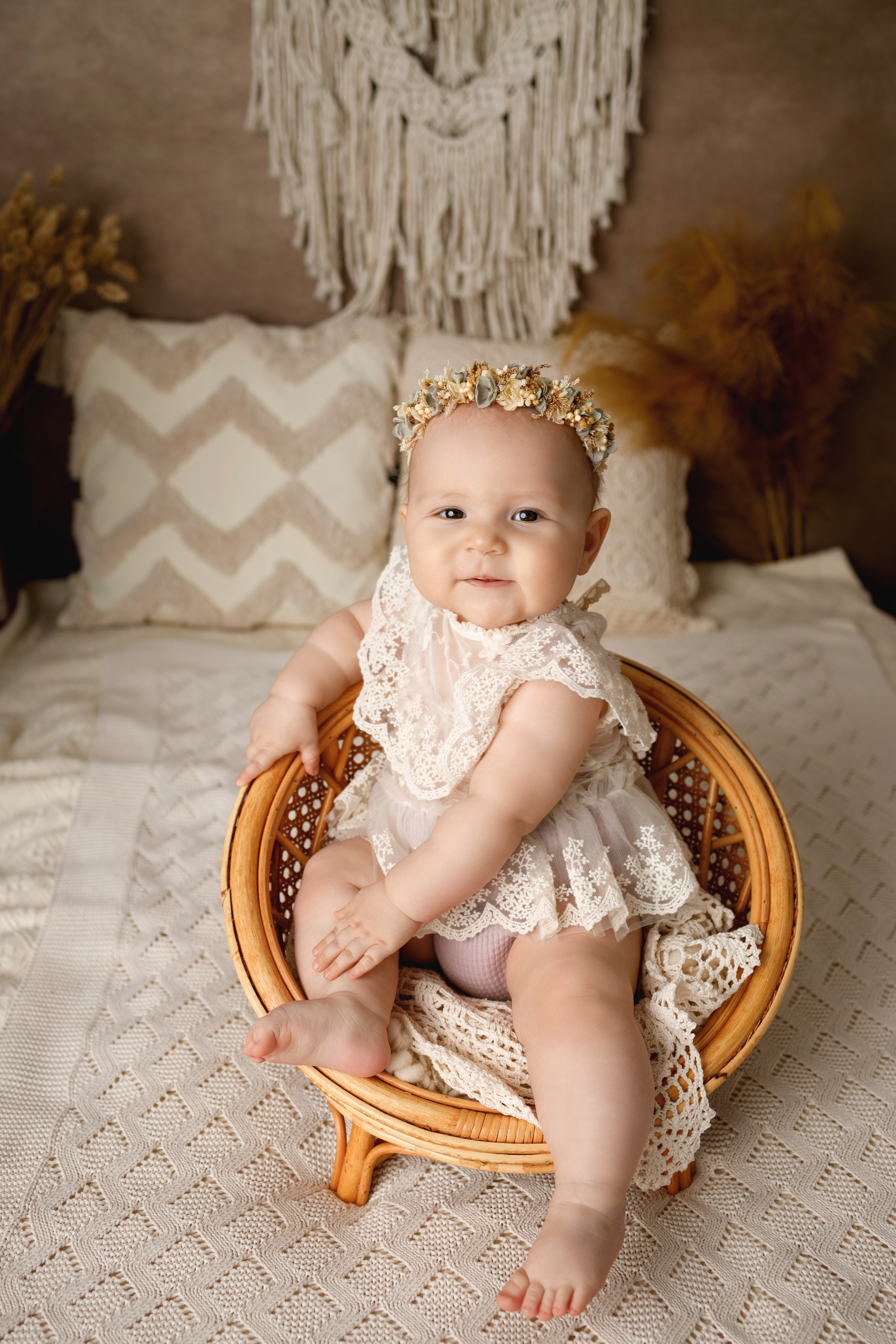Фотосессия 3-12 месяцев. Фотограф новорожденных в Чебоксарах Елена Смолина