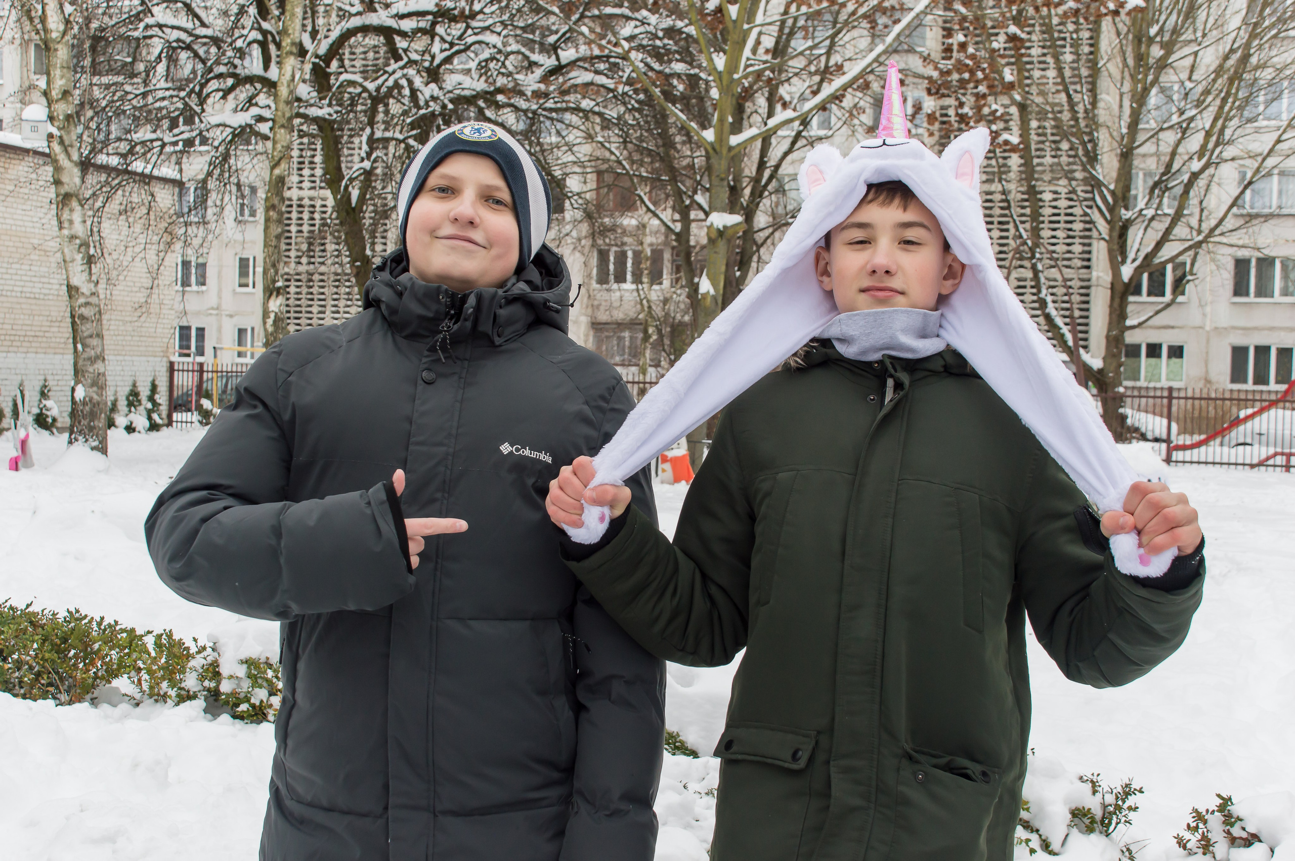 зимняя фото сессия на улице 9 класс