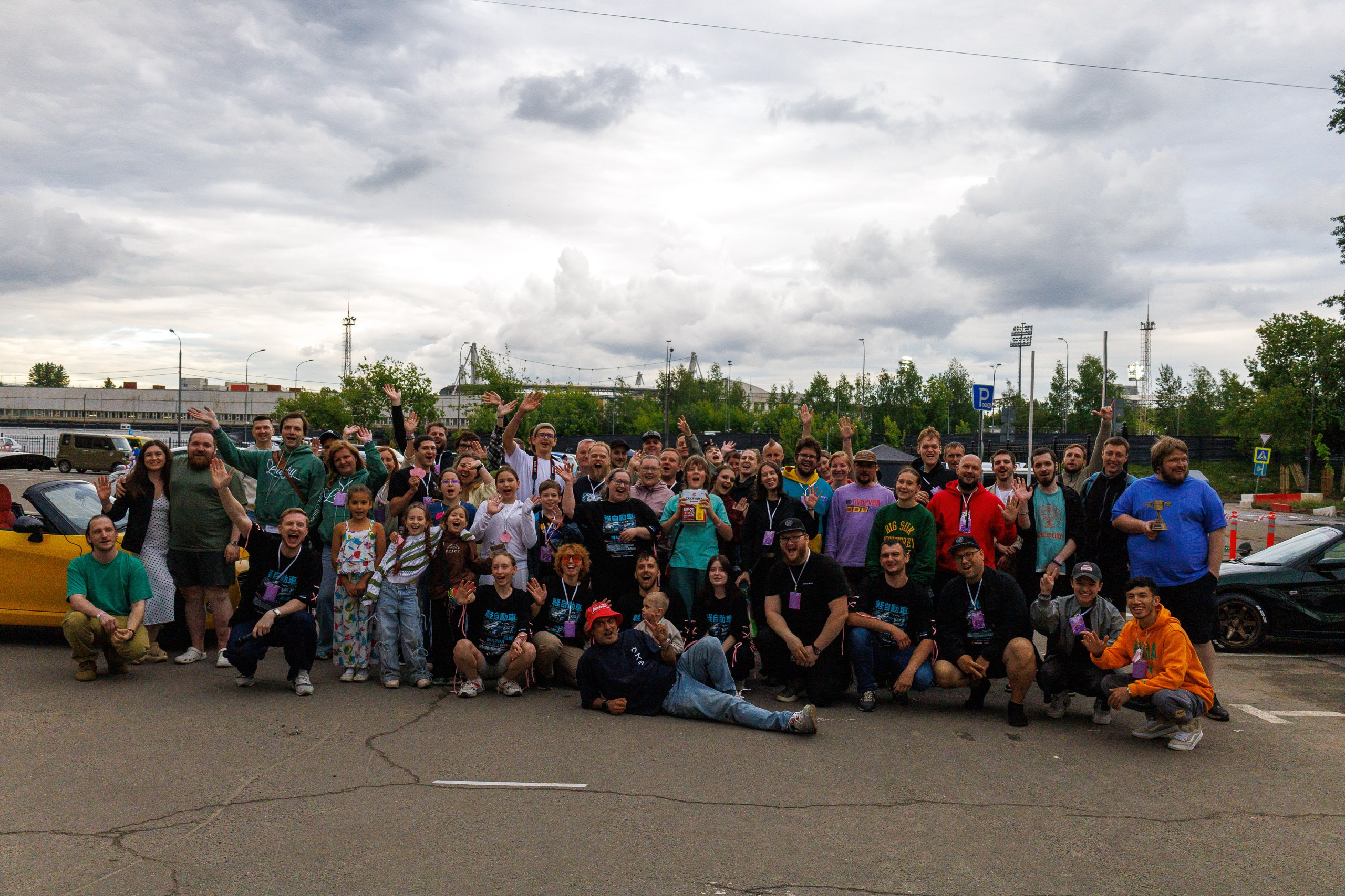 Репортажная съёмка автофестиваля K-Matsuri