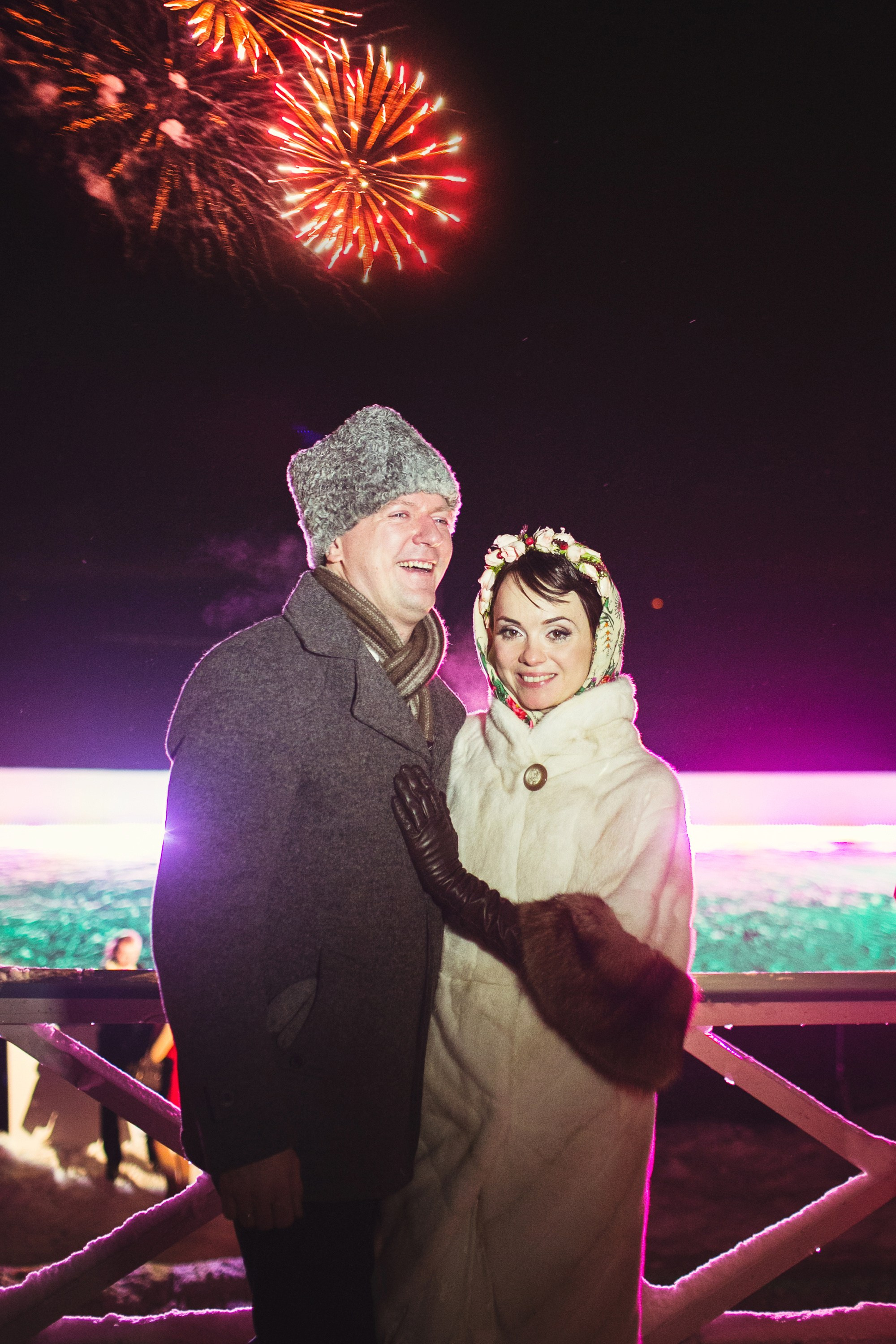 Зимняя свадьба в русских традициях. Семейный, портретный и свадебный фотограф в Санкт-Петербурге и Москве