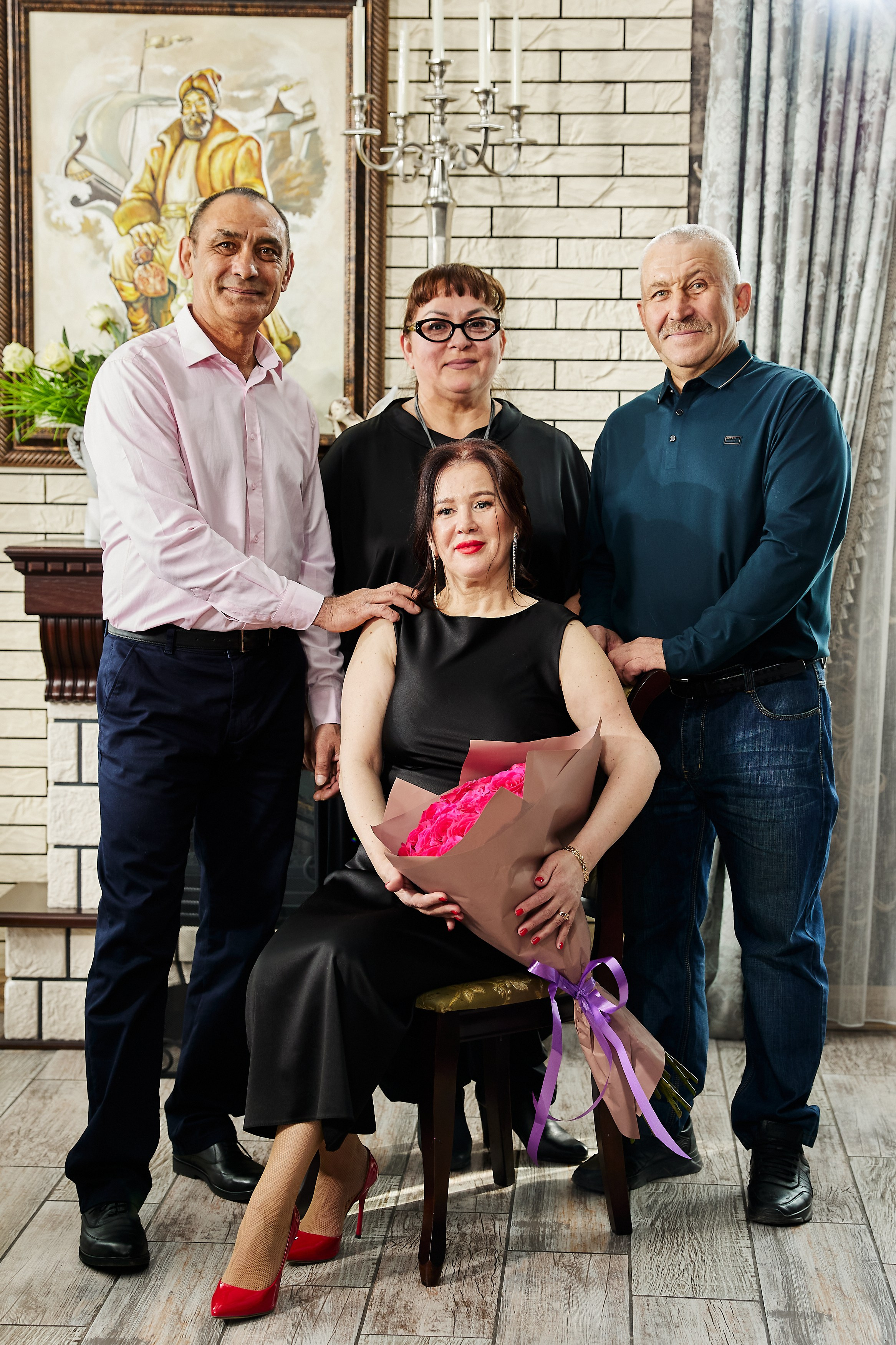 Первые фото с юбилея уже в день съёмки