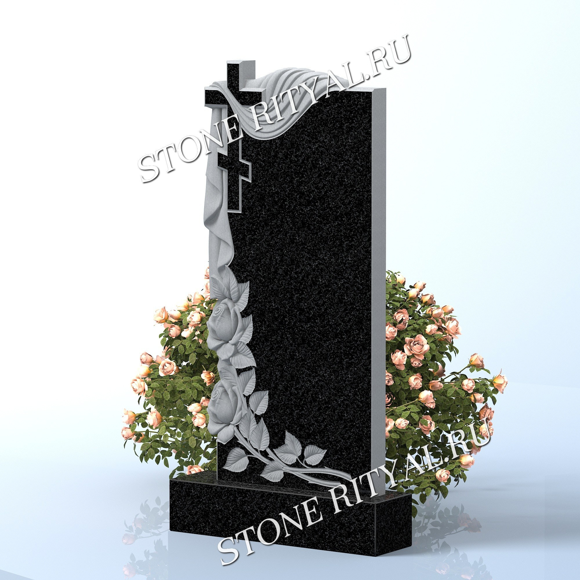 Вертикальные памятники фигурные. Изготовление и установка памятников в Москве и МО