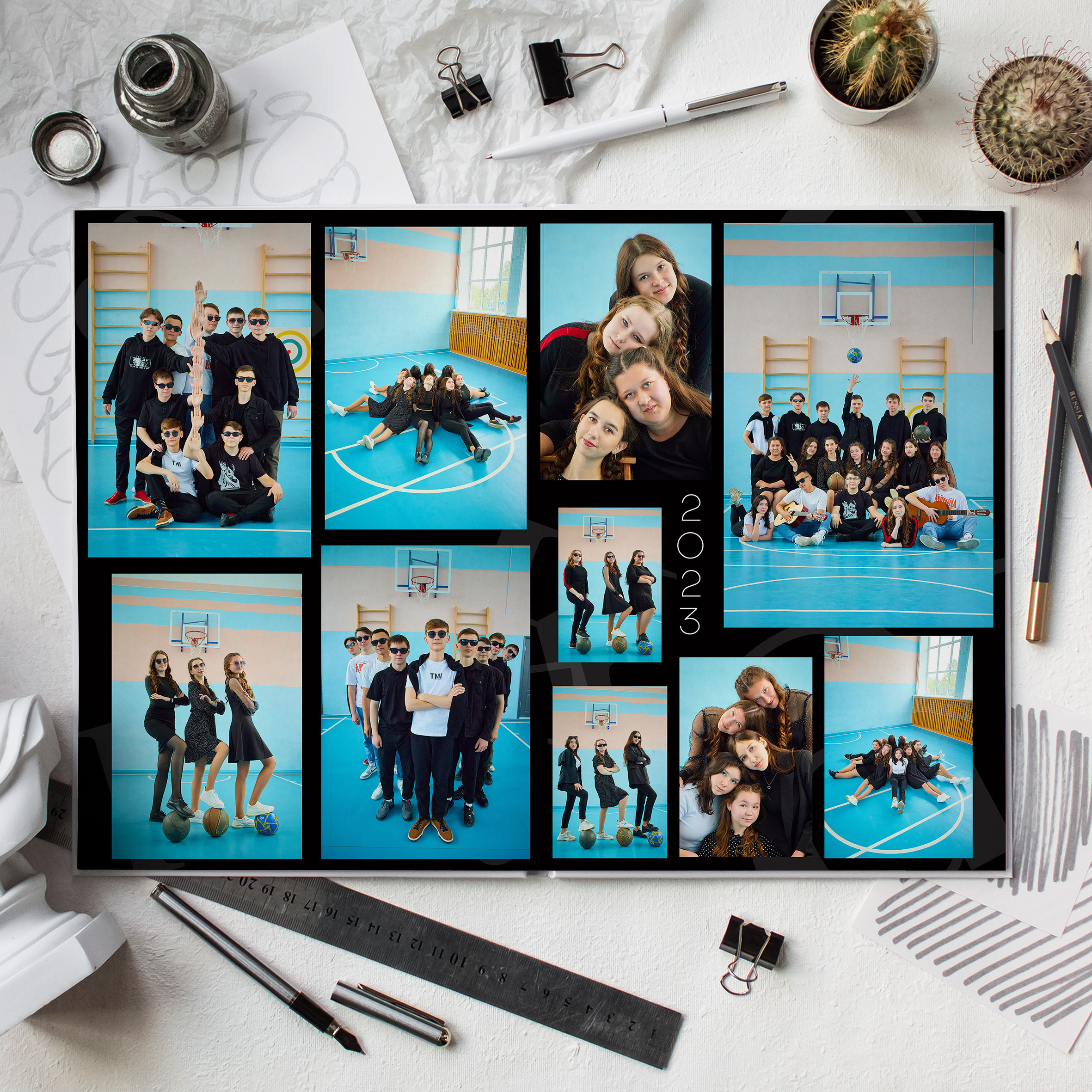 Выпускные школьные альбомы для учеников 9 и 11 классов. Школьный фотограф, выпускные альбомы