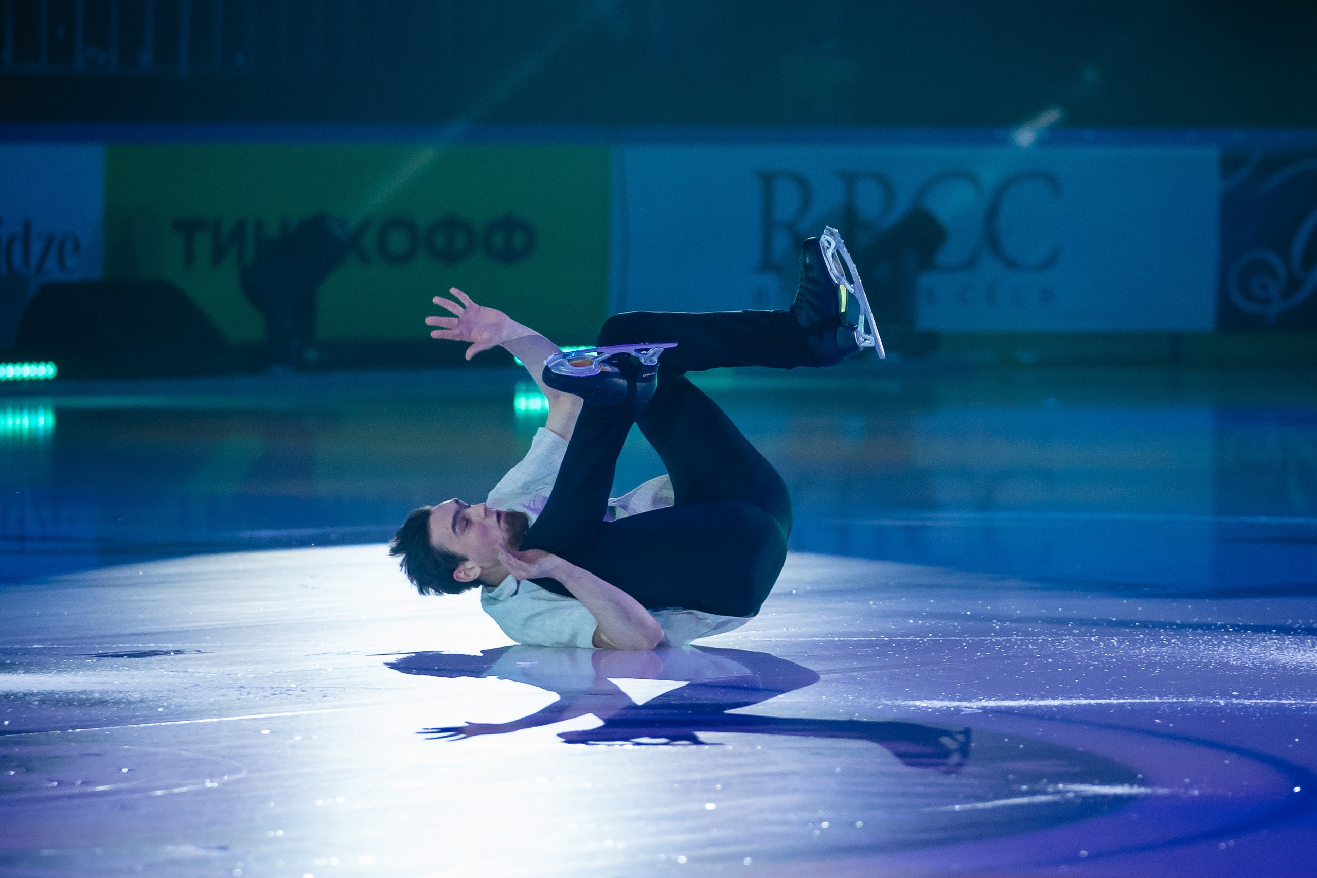 Шоу «Чемпионы на льду» в Новосибирске. Воробьева Ксения — Спортивный и танцевальный фотограф Новосибирск