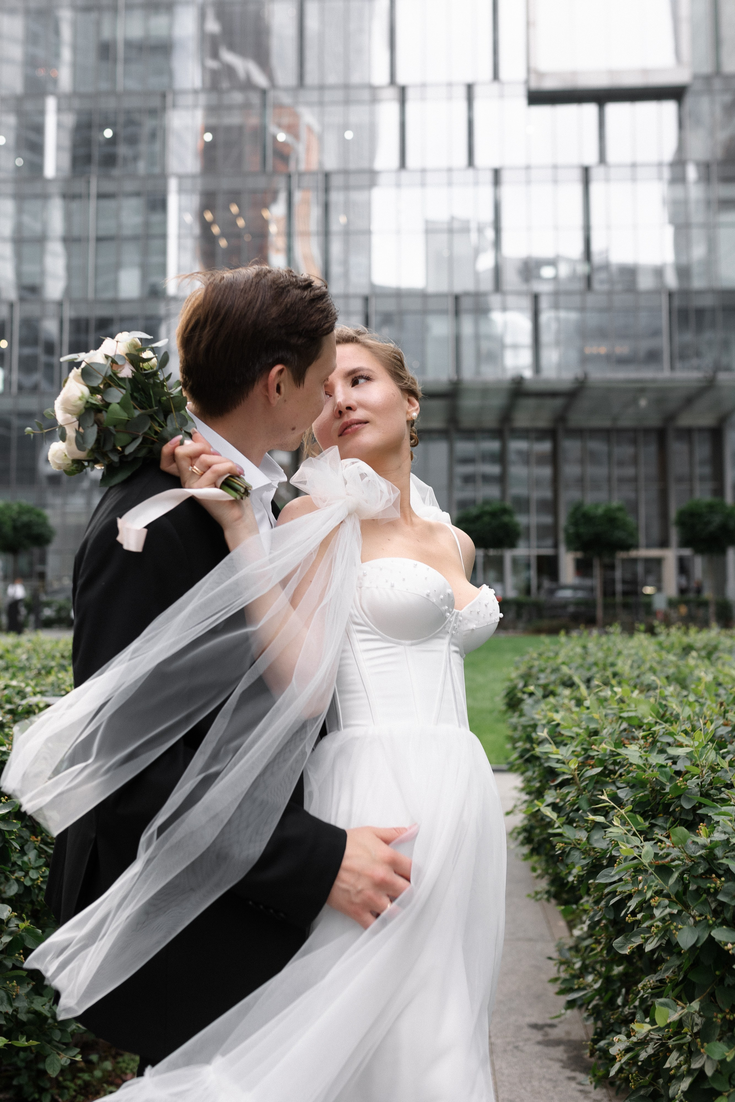 Свадебная фотосессия в Москва-Сити/регистрация в Panorama 360. Свадебный фотограф в Москве Мария Крош