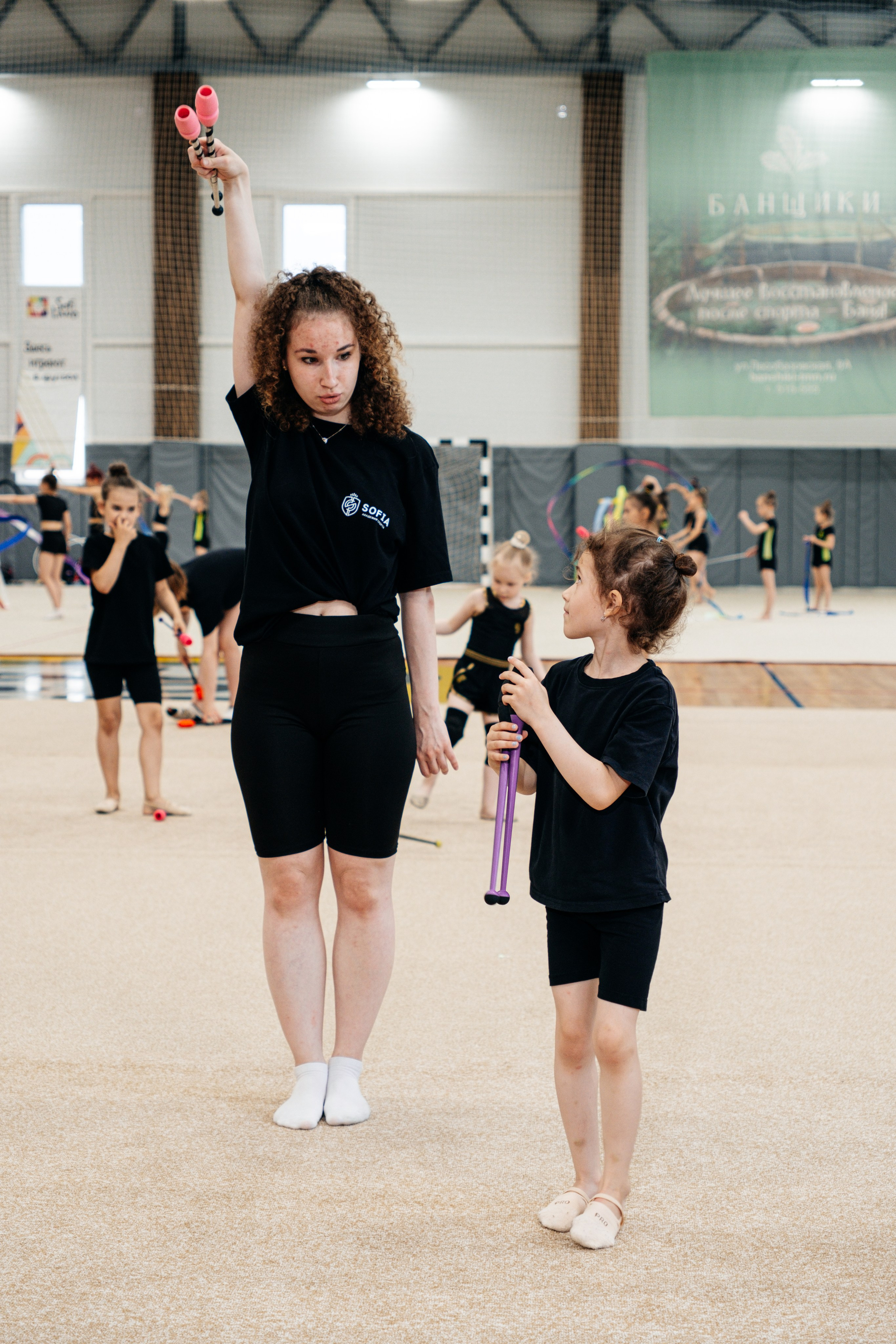 Контентная съёмка для спорткомплекса Sofi land. Фотограф и видеограф Анна Жагорина