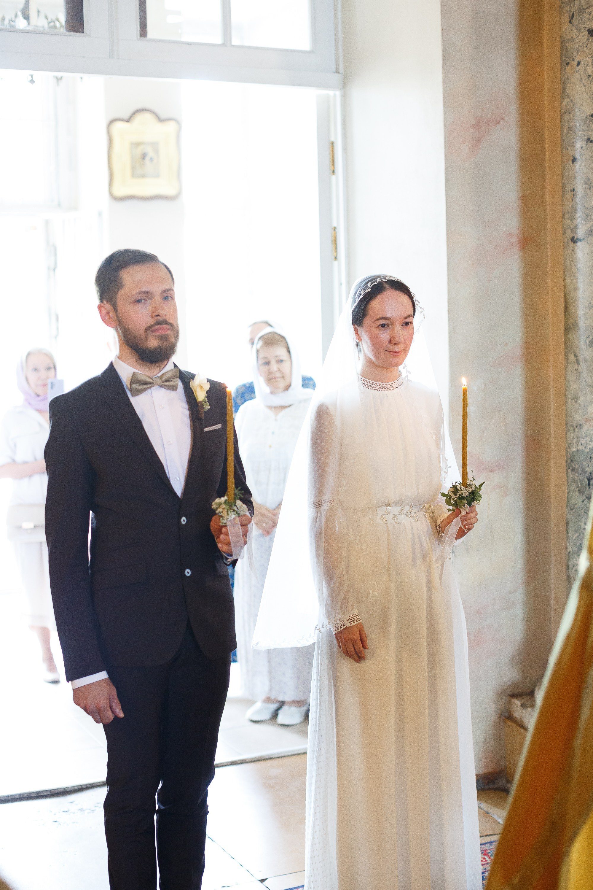 Венчание в храме св. бл. Димитрия при первой градской больнице