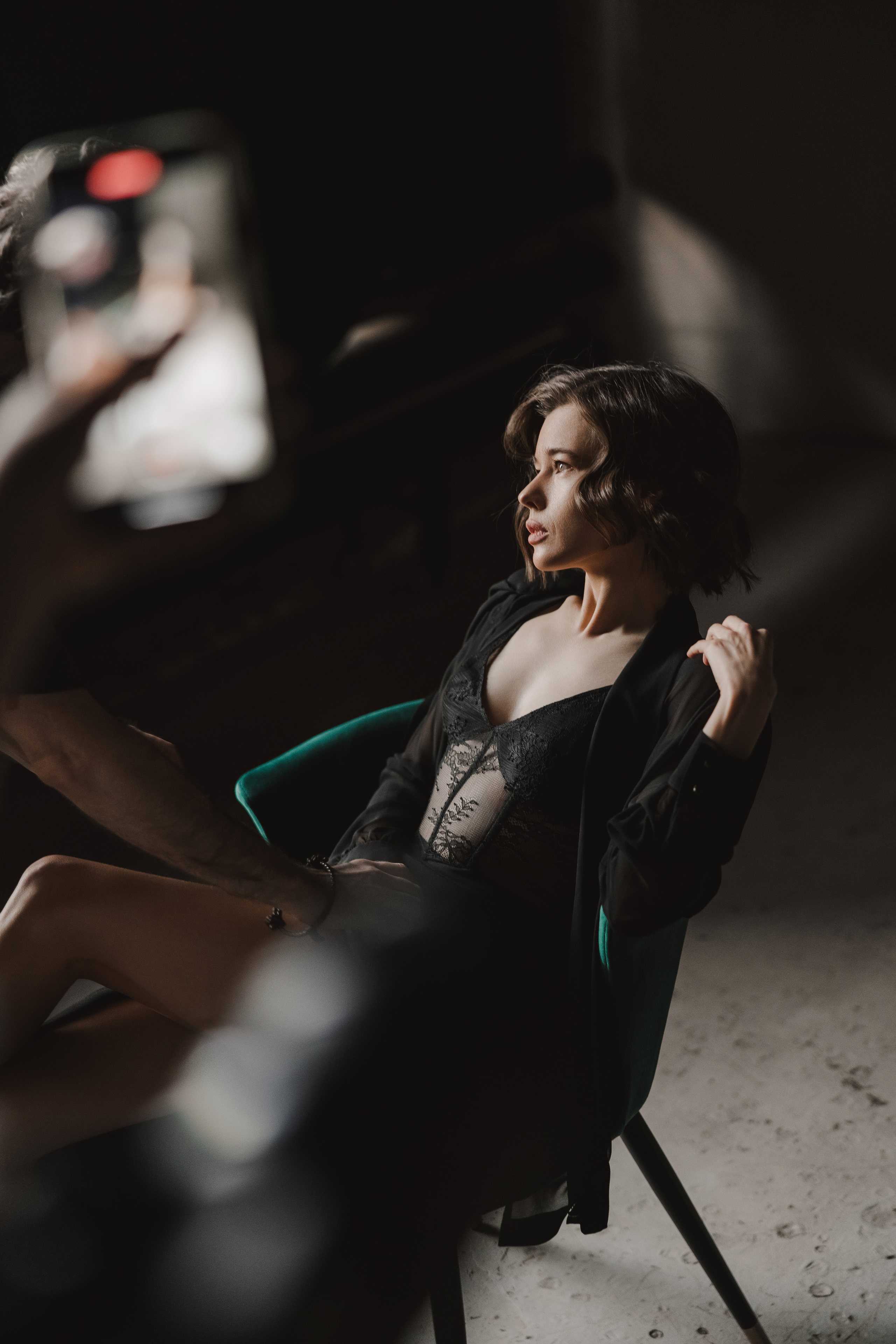 Серия портретов для актрисы Кати Шпица. Женский и контент фотограф в Москве. Алла Поломарь