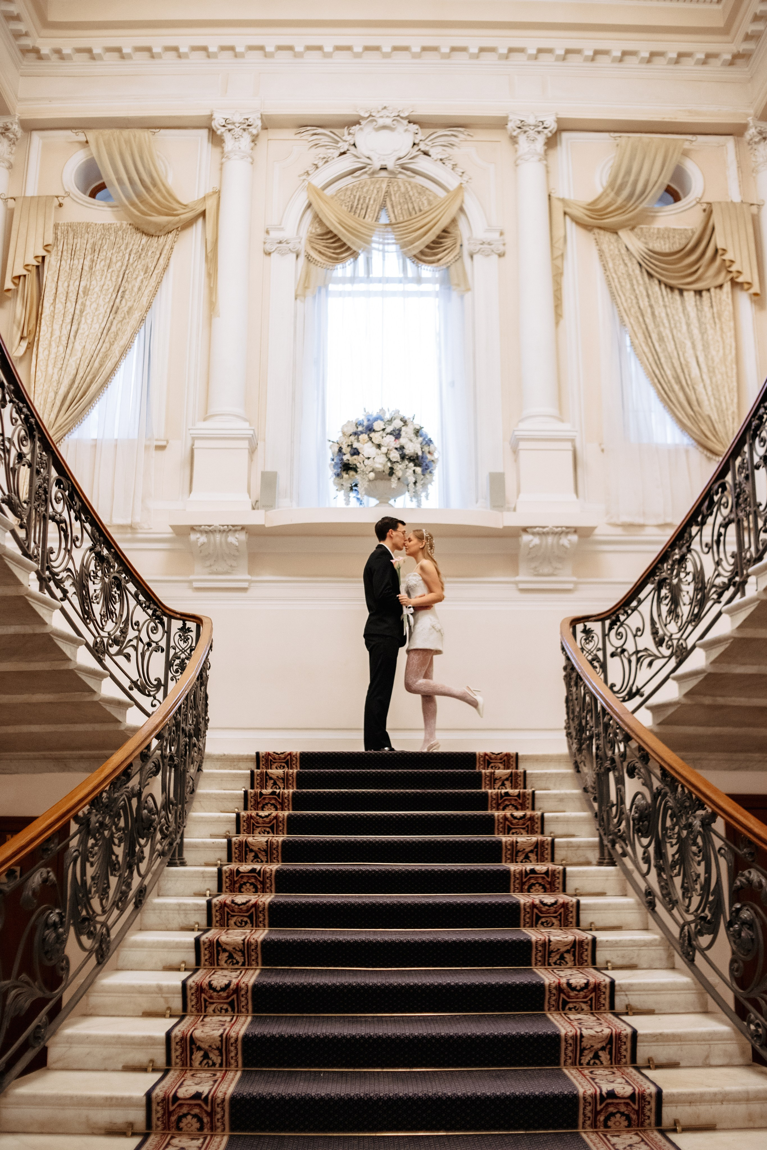 Свадебная фотосессия в дворце бракосочетания №2. Фотограф в Санкт-Петербурге, Анна Скворцова