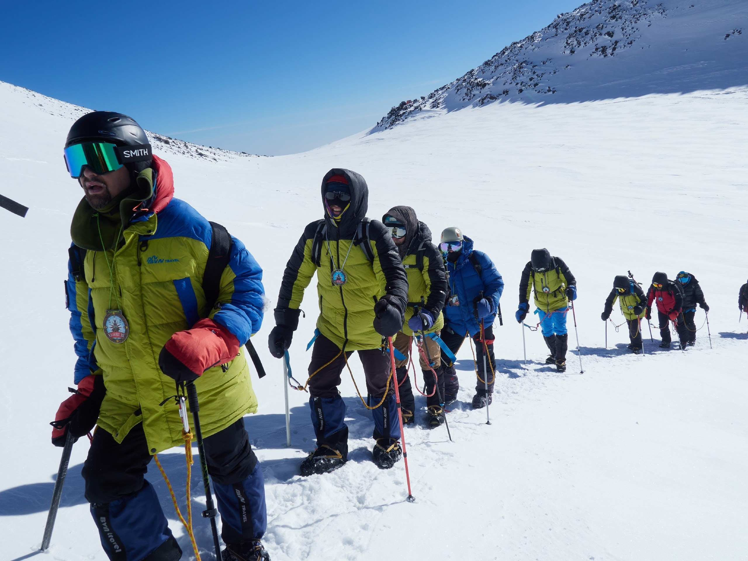 Горный, высотный Фотограф на Эльбрусе Георгий