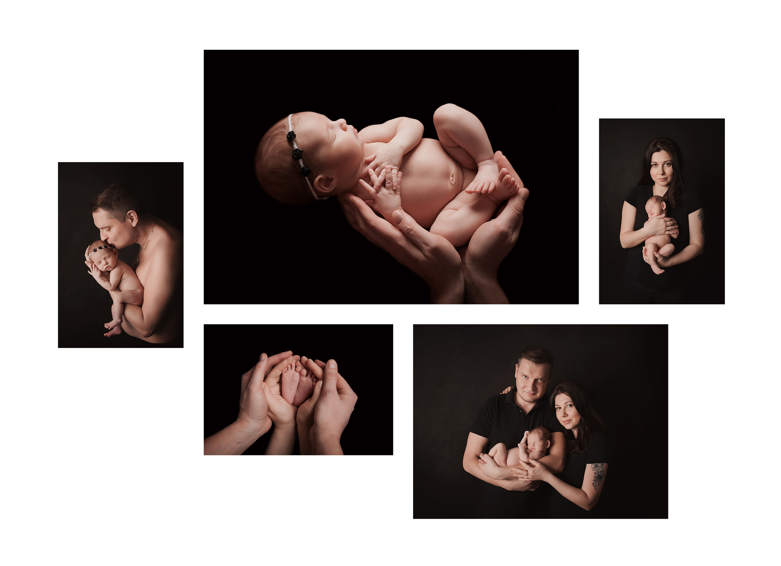 КОЛЛАЖ из фото на ХОЛСТЕ или ХДФ. BABY ZOOM фотостудия в Казани