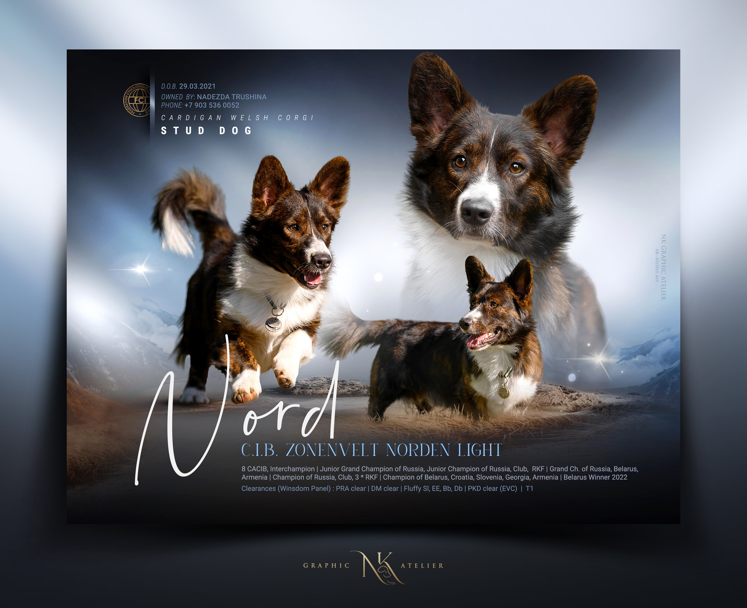 Graphics For Breeders. NK GRAPHIC ATELIER FOR BREEDERS