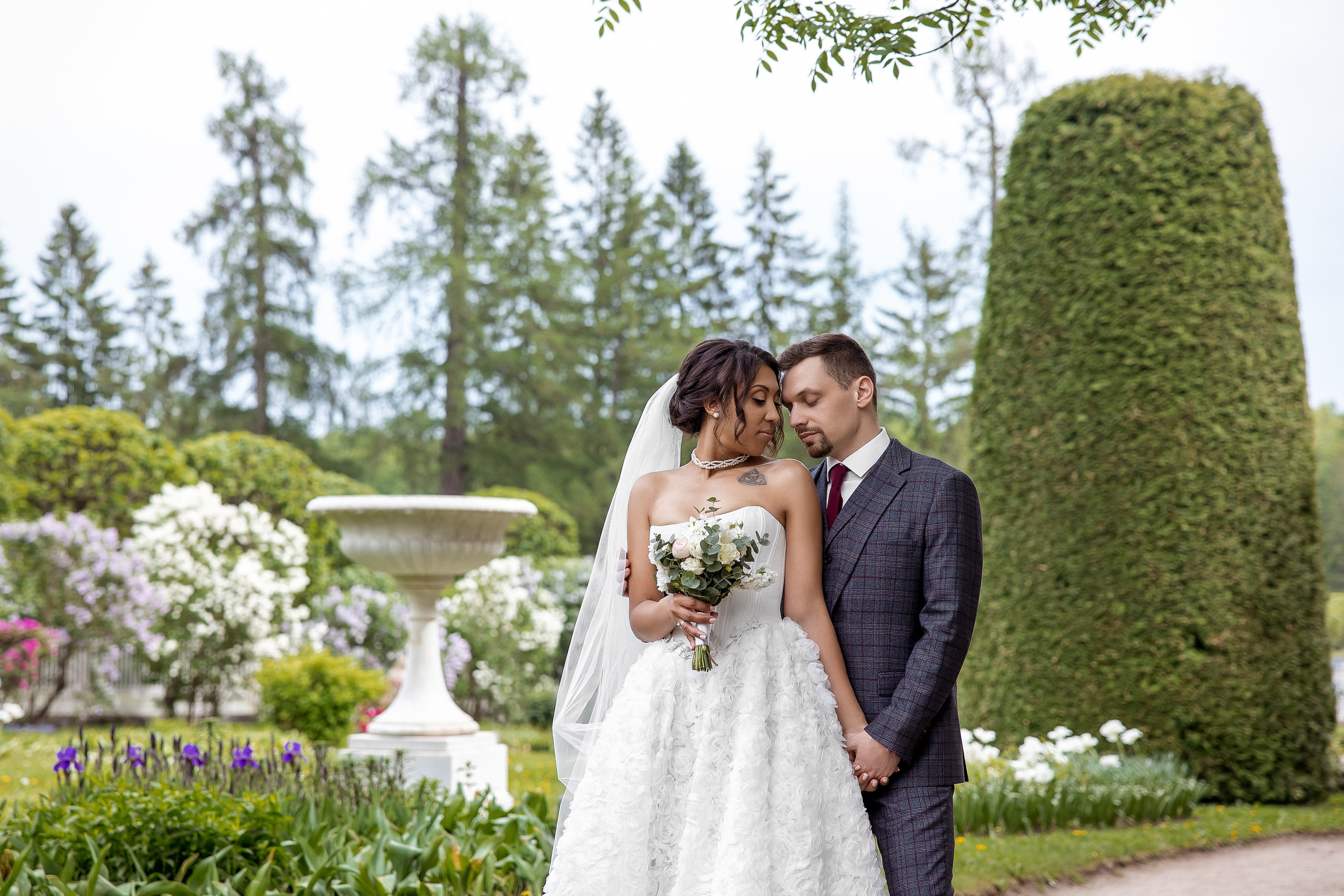 Свадебная фотосессия в Пушкине. Свадебный и семейный фотограф Алексей Аверин