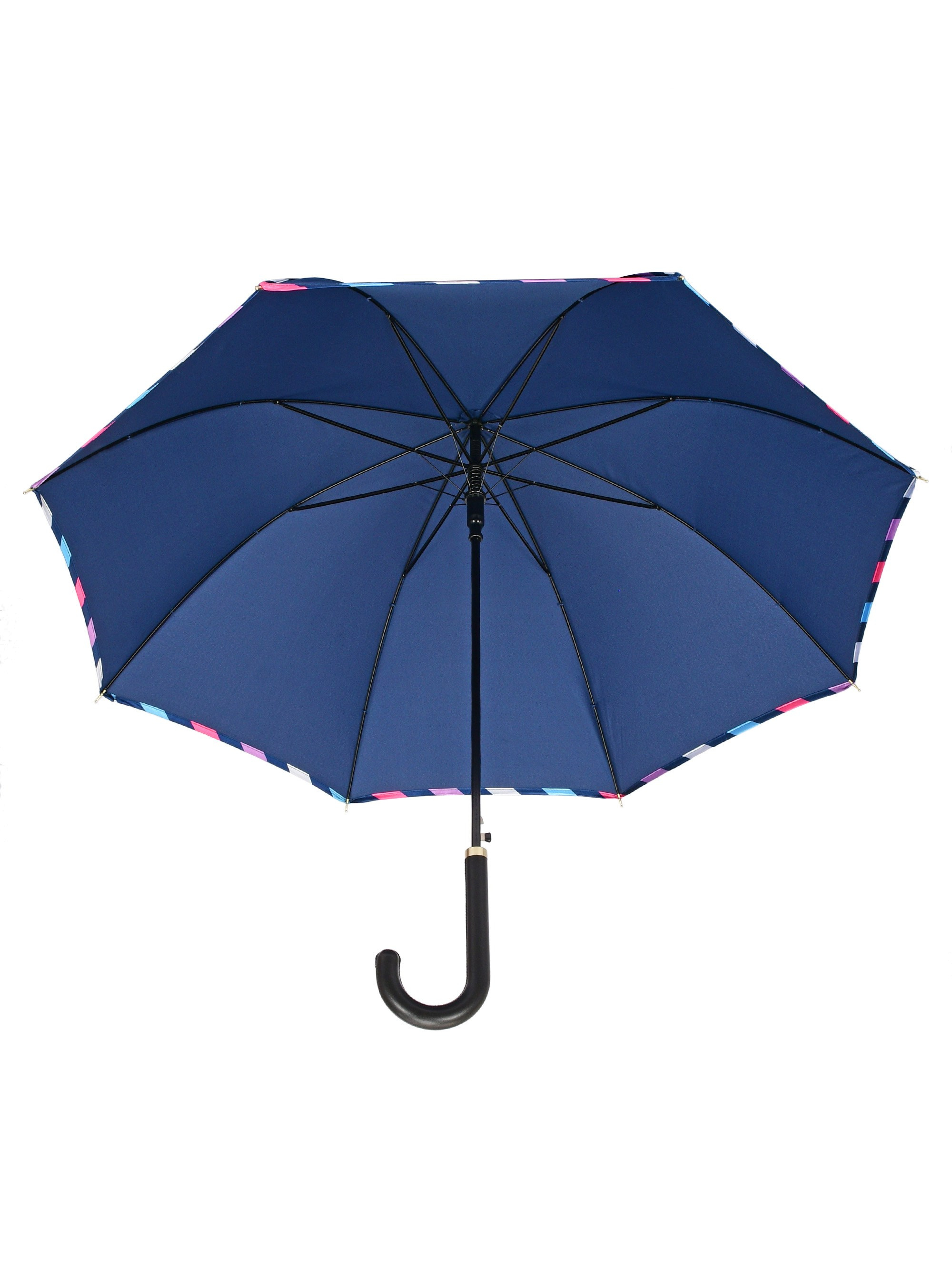 зонт синего цвета в разложенном виде