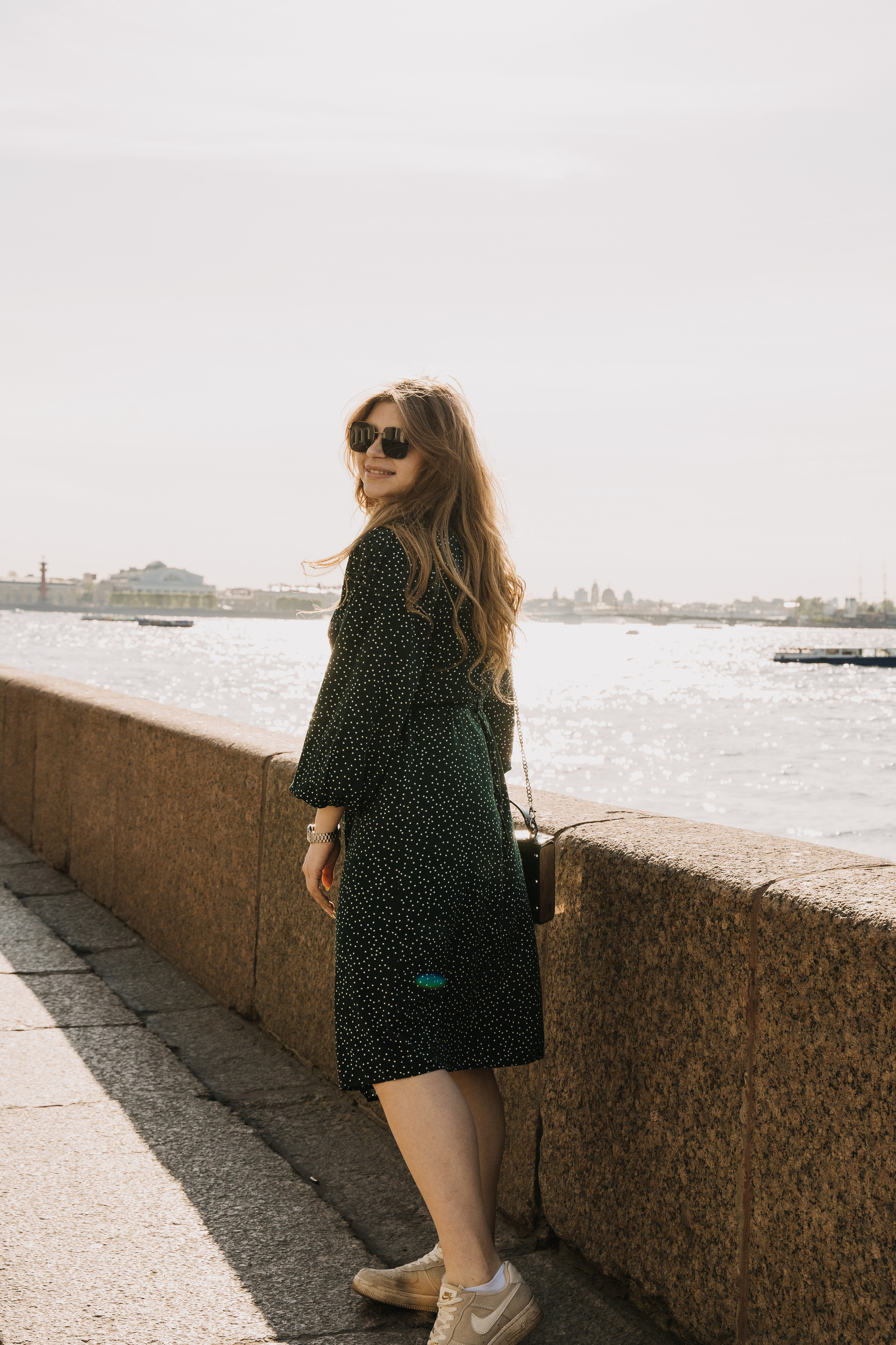 Ксения на Питерских крышах. Фотограф в Мурманске, Североморске и Санкт-Петербурге Валерия Козлова