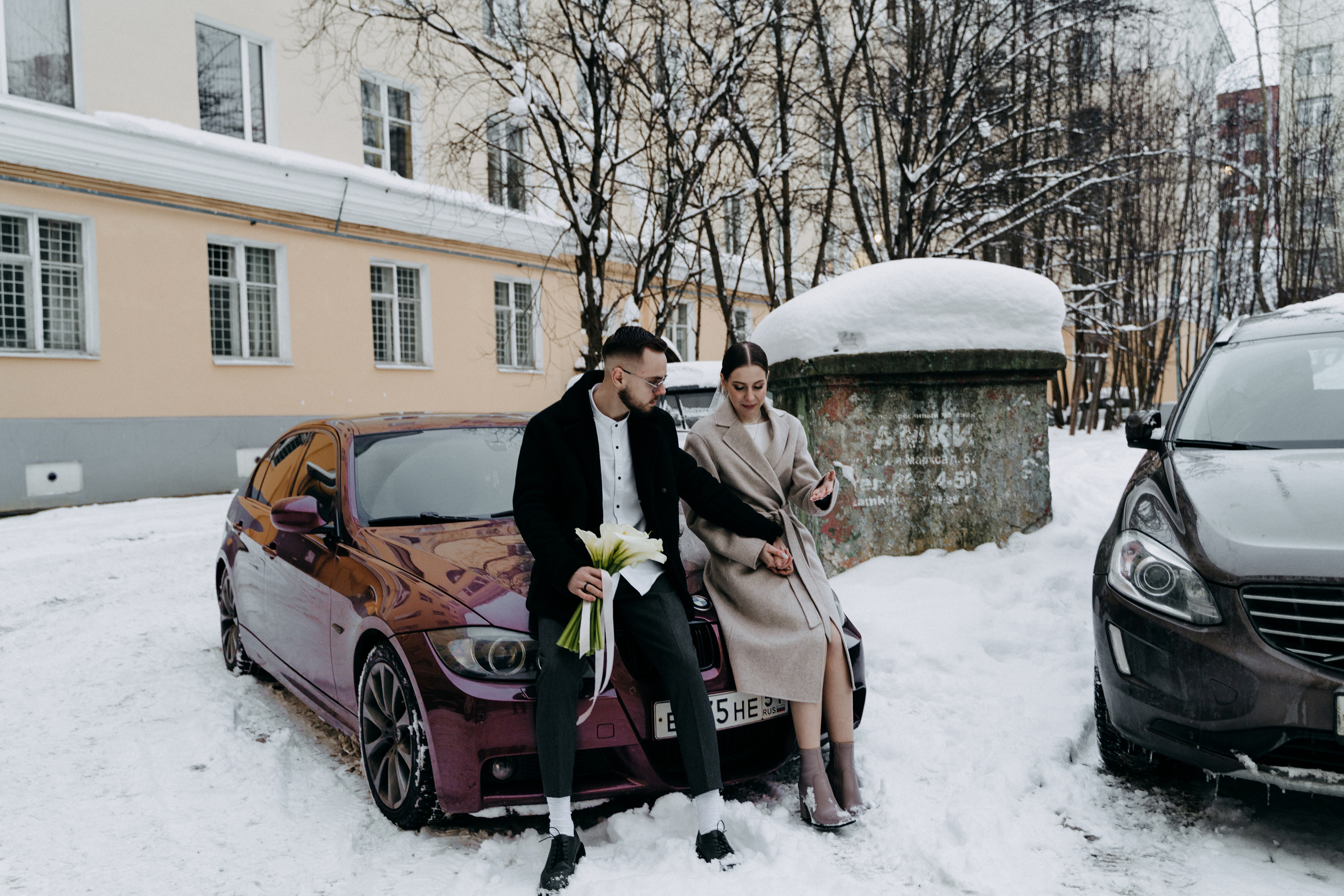 Полина, Кирилл и титановые кольца. Фотограф в Мурманске, Североморске и Санкт-Петербурге Валерия Козлова