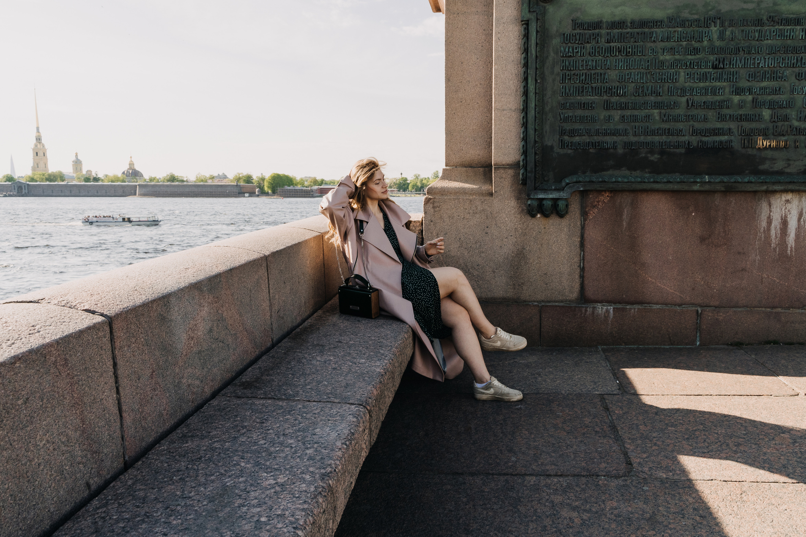 Ксения на Питерских крышах. Фотограф в Мурманске, Североморске и Санкт-Петербурге Валерия Козлова