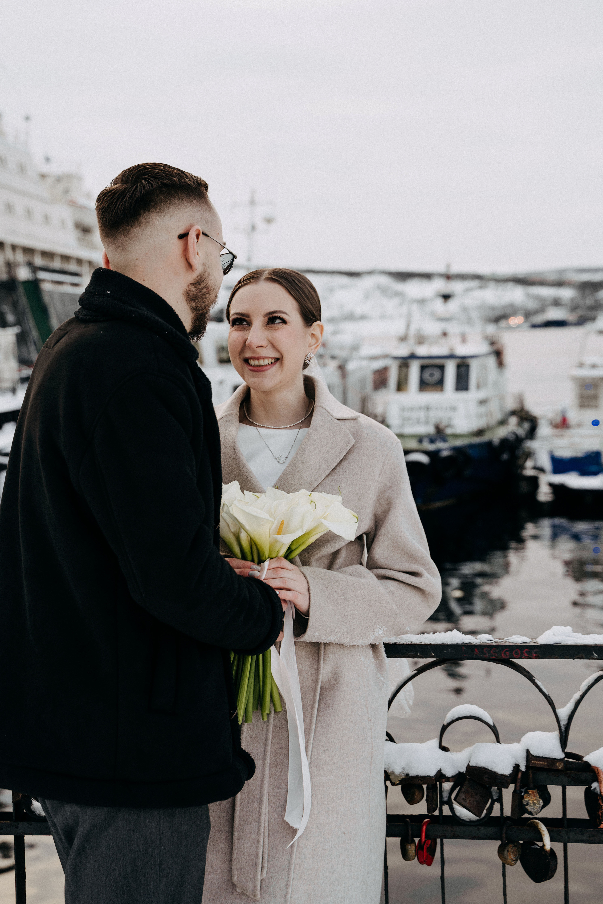 Полина, Кирилл и титановые кольца. Фотограф в Мурманске, Североморске и Санкт-Петербурге Валерия Козлова