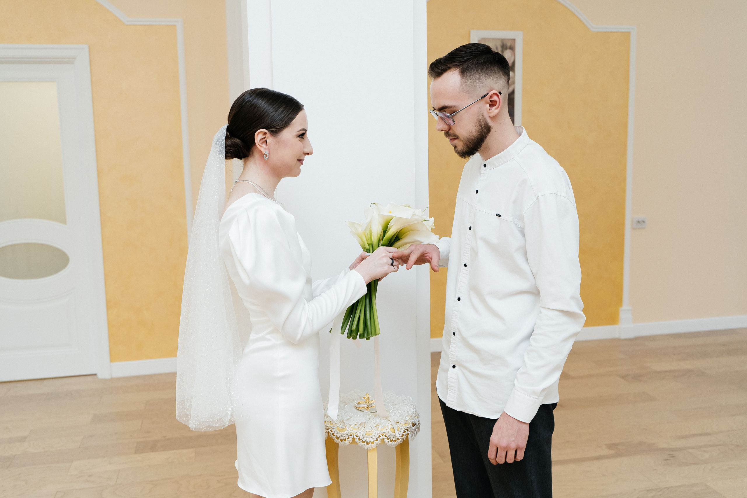 Полина, Кирилл и титановые кольца. Фотограф в Мурманске, Североморске и Санкт-Петербурге Валерия Козлова