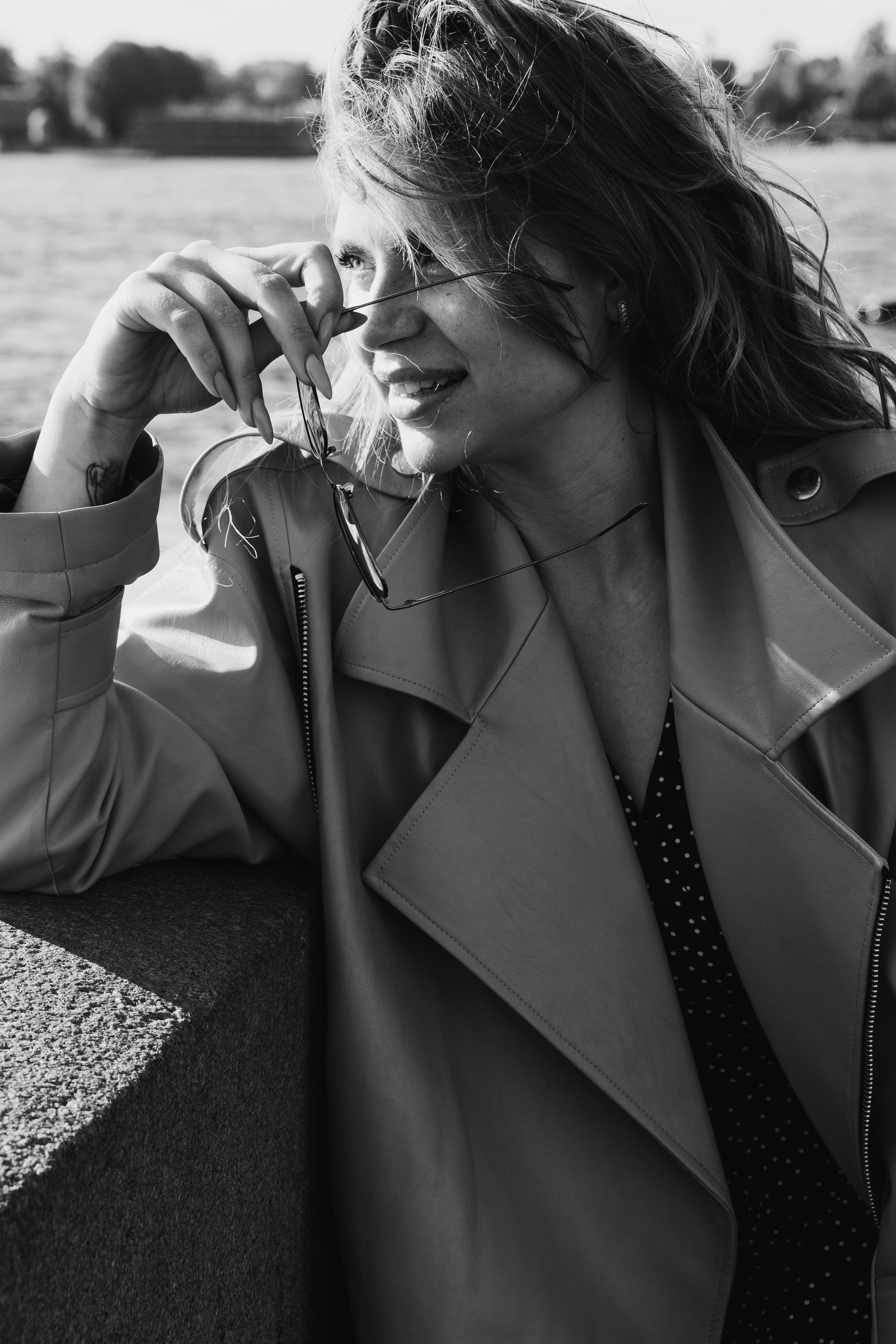 Ксения на Питерских крышах. Фотограф в Мурманске, Североморске и Санкт-Петербурге Валерия Козлова