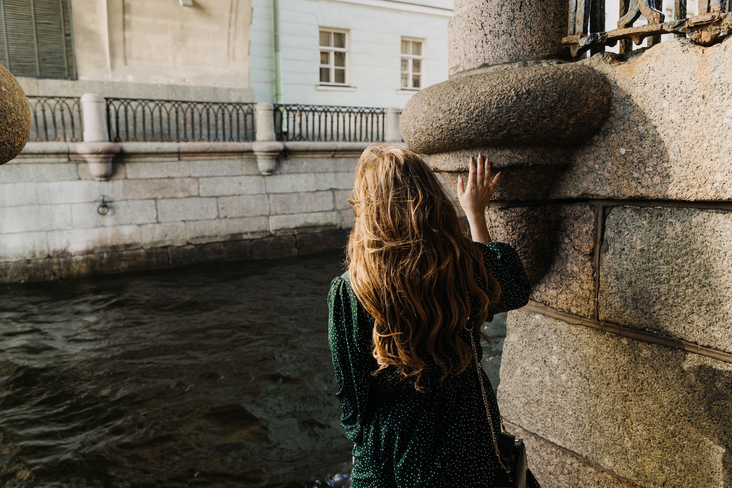 Ксения на Питерских крышах. Фотограф в Мурманске, Североморске и Санкт-Петербурге Валерия Козлова