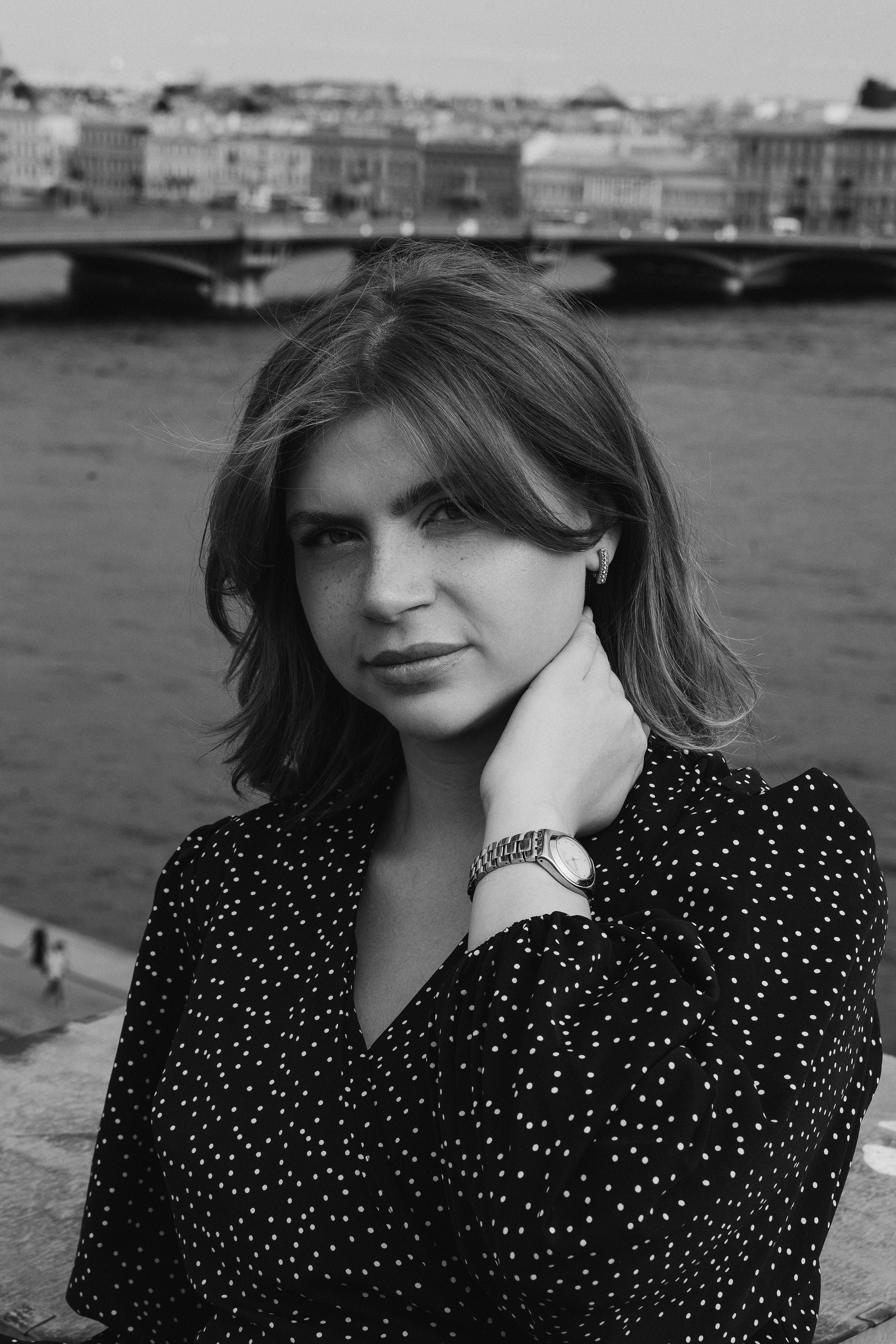 Ксения на Питерских крышах. Фотограф в Мурманске, Североморске и Санкт-Петербурге Валерия Козлова