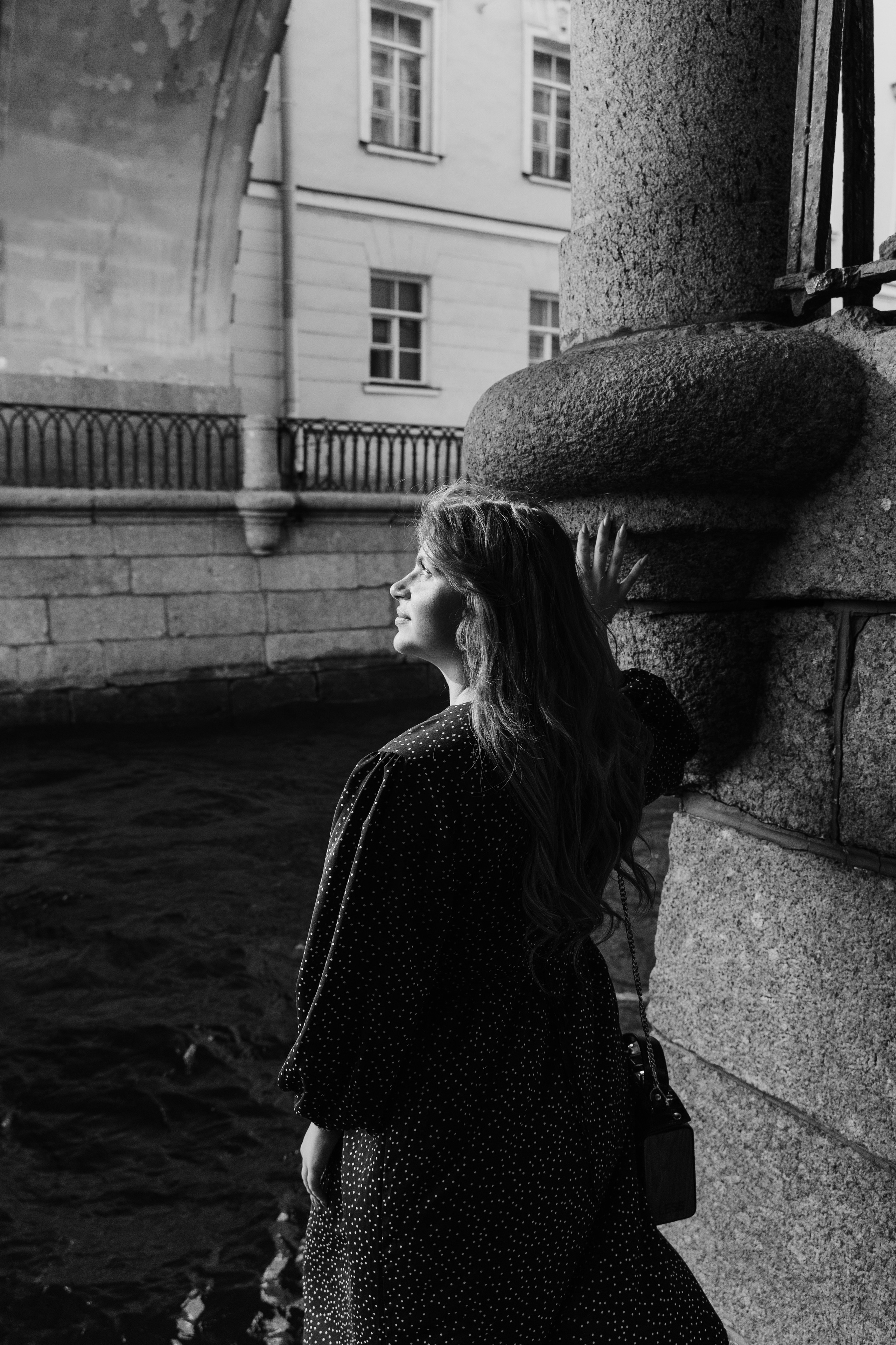 Ксения на Питерских крышах. Фотограф в Мурманске, Североморске и Санкт-Петербурге Валерия Козлова