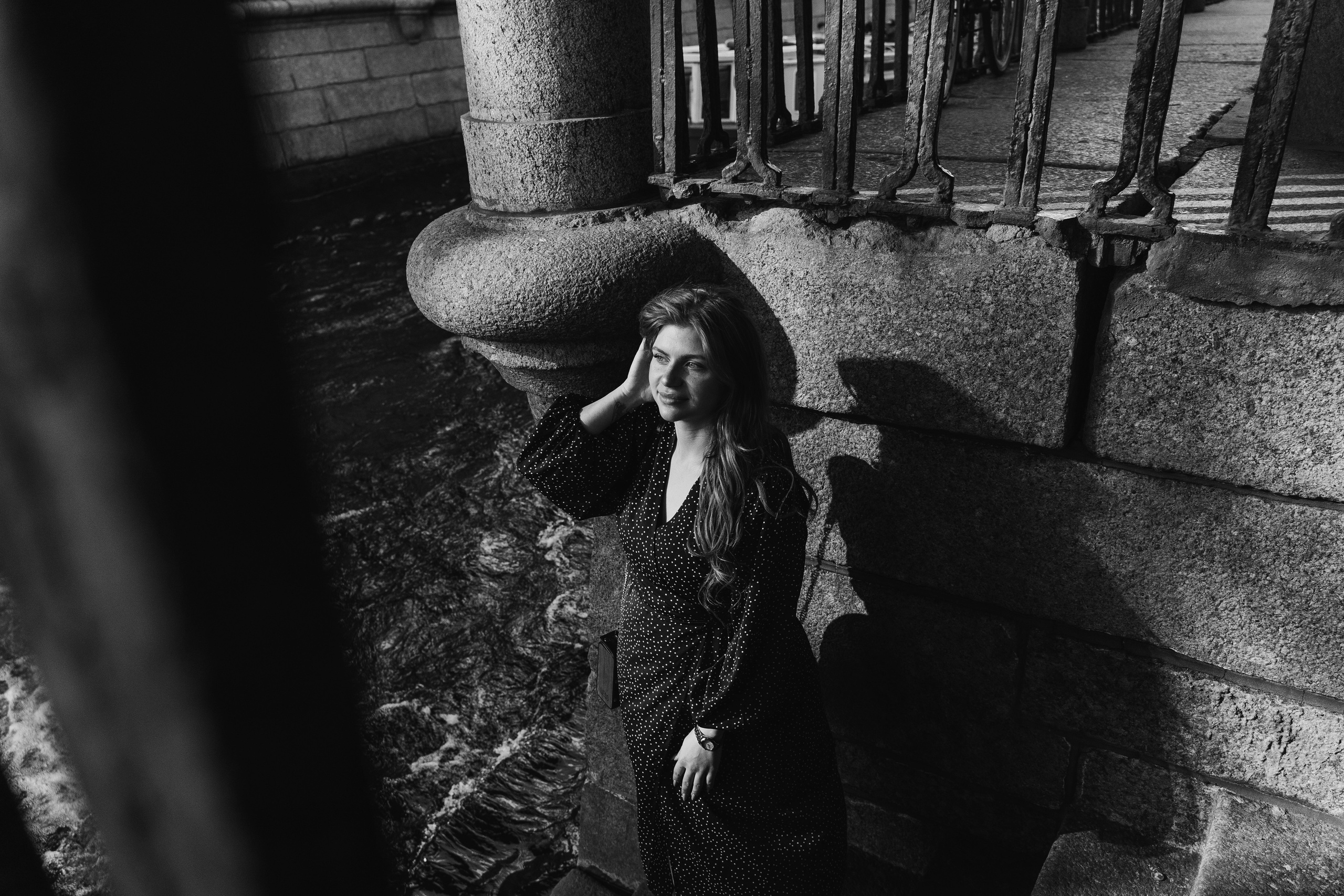 Ксения на Питерских крышах. Фотограф в Мурманске, Североморске и Санкт-Петербурге Валерия Козлова