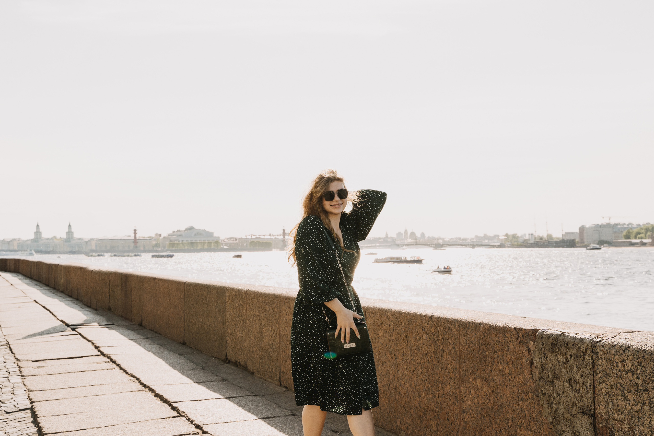 Ксения на Питерских крышах. Фотограф в Мурманске, Североморске и Санкт-Петербурге Валерия Козлова