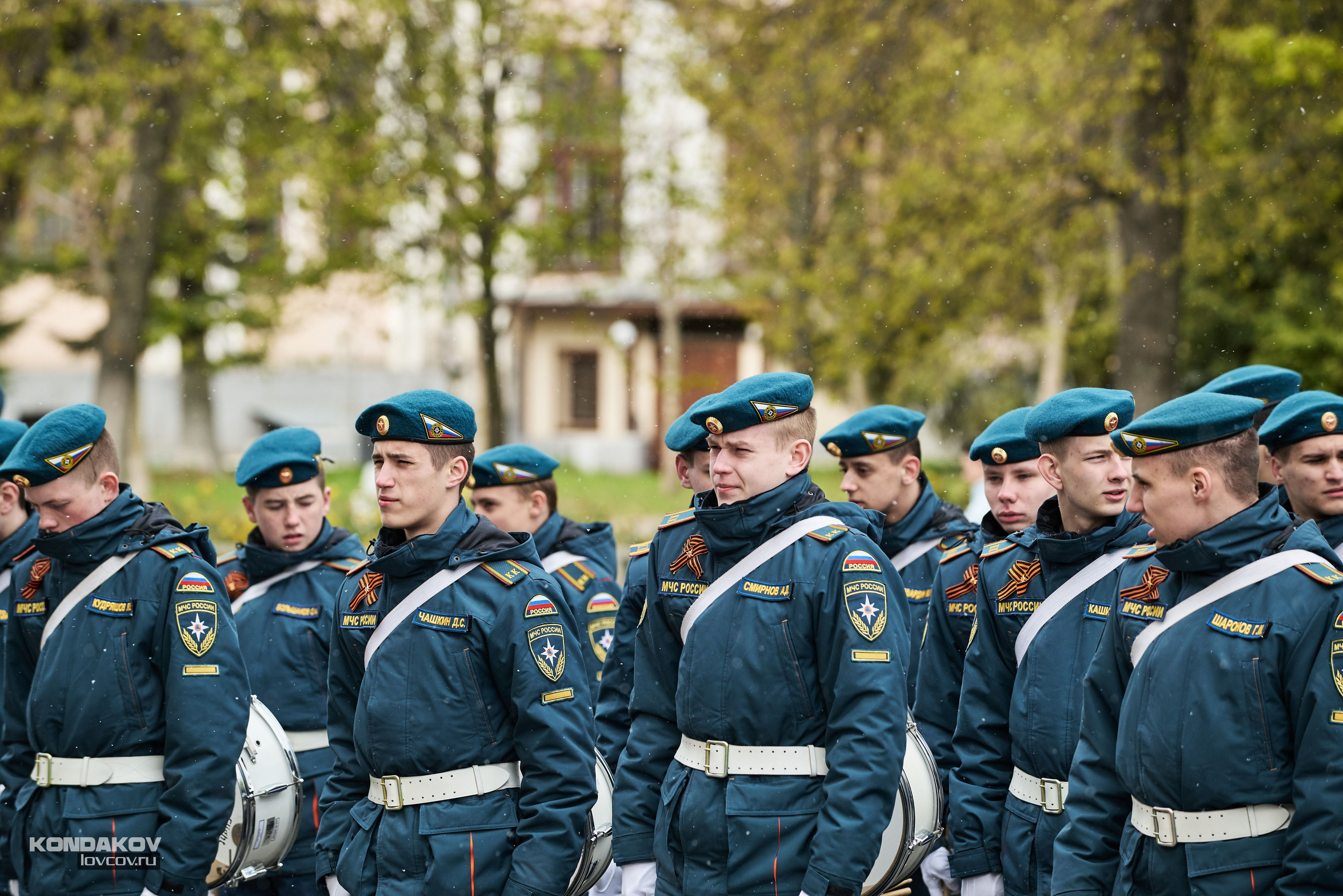 Парад в честь празднования День Победы 9 мая 2024 года в городе Иваново