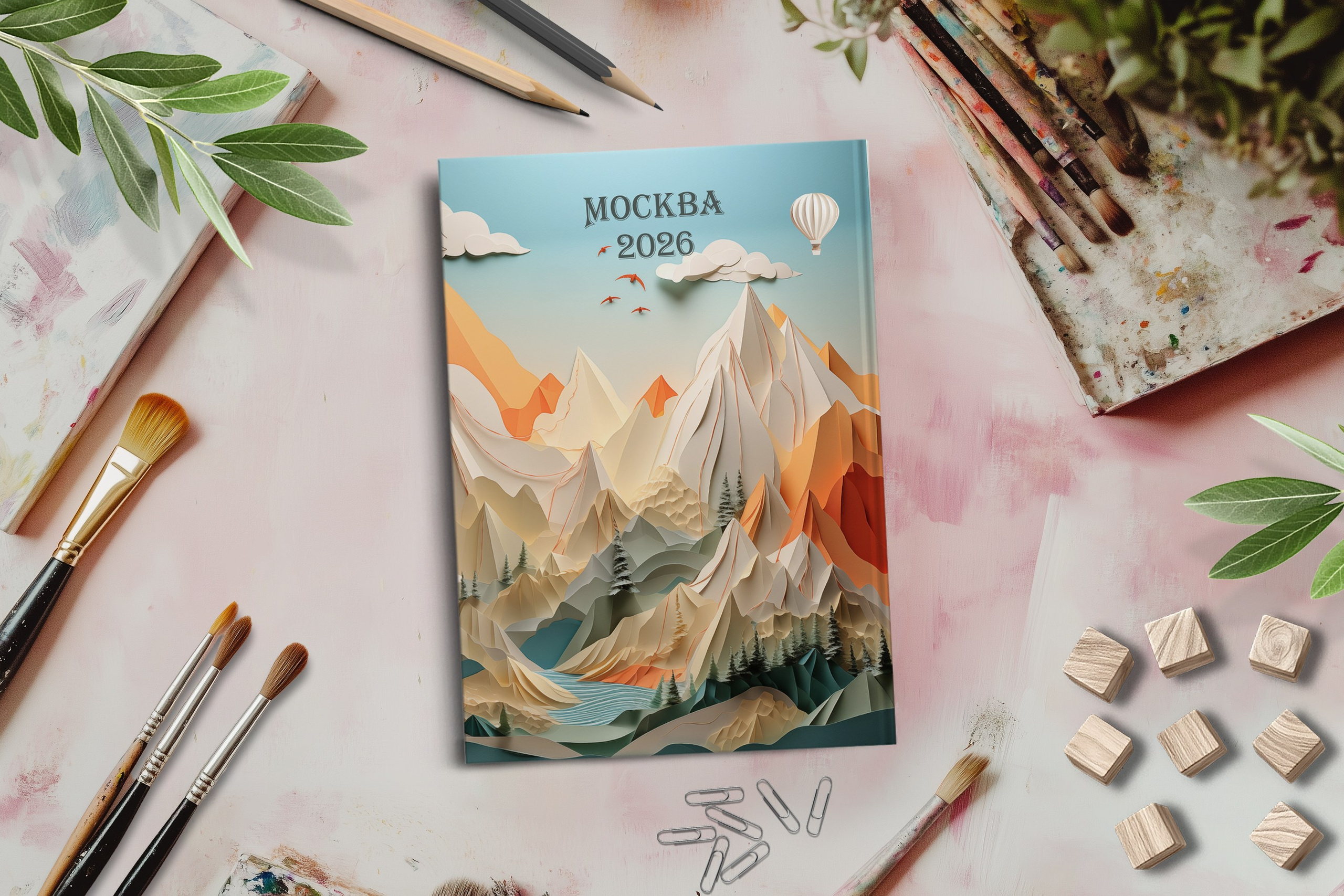 Детская книга со сказочной иллюстрацией на обложке
