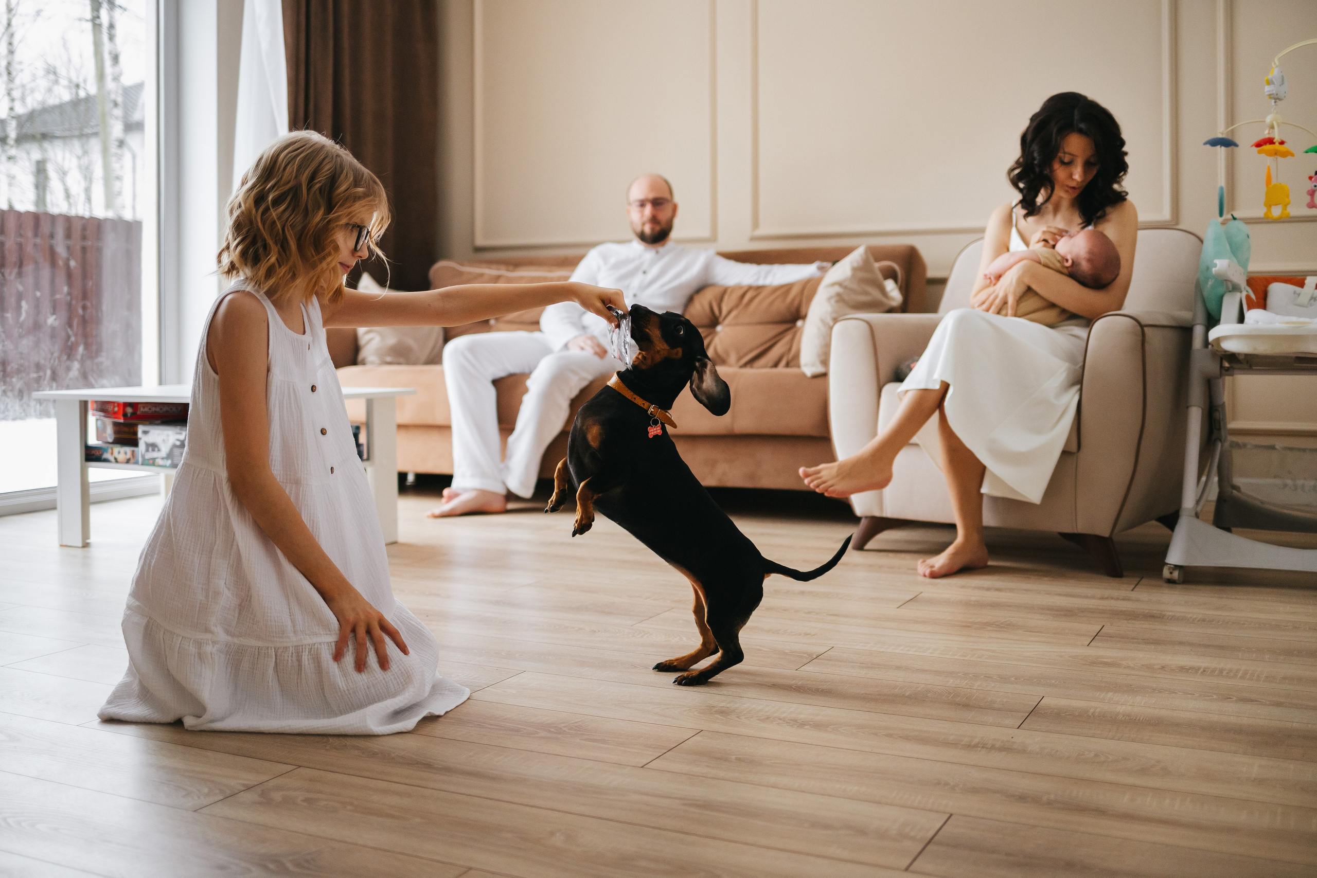 Домашняя фотосессия. Семейный lifestyle фотограф в Санкт-Петербурге Людмила Пахомова