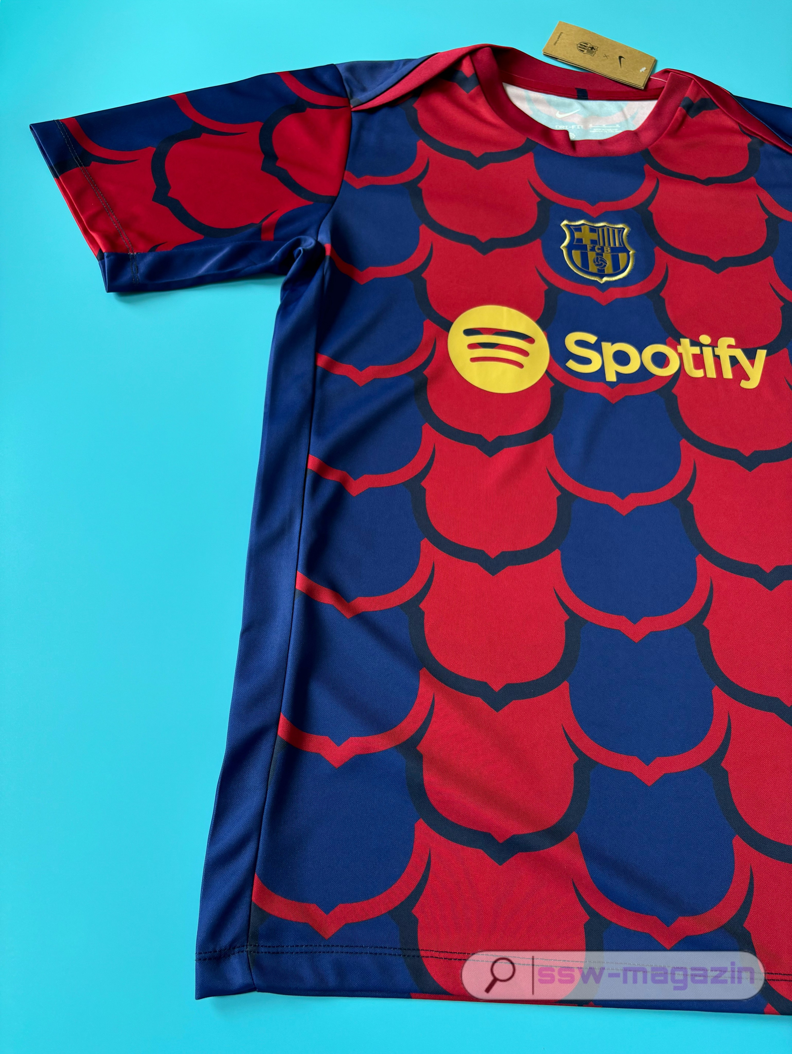 Тренировочная футболка Barcelona 2024-2025 купить. Футбольный магазин — ssw_magazin