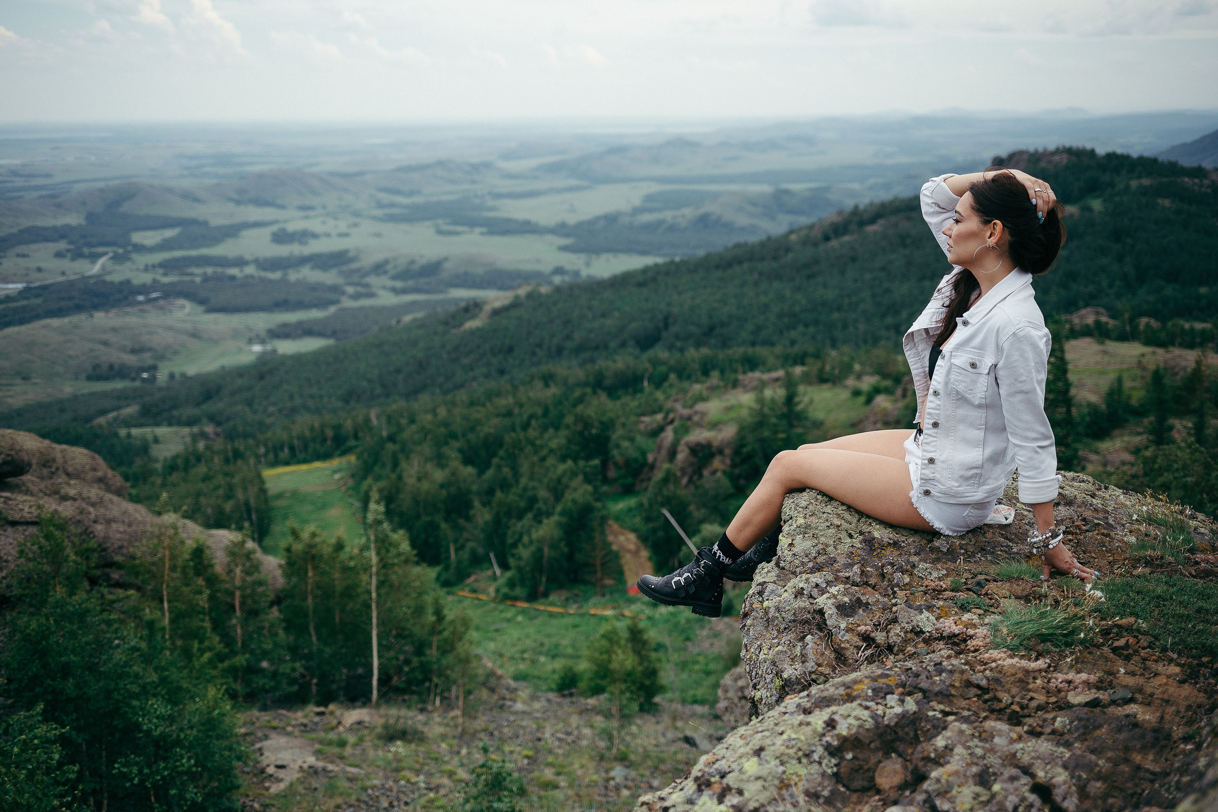 Фотосессия в горах на Банном. Фотограф Андрей Куликов