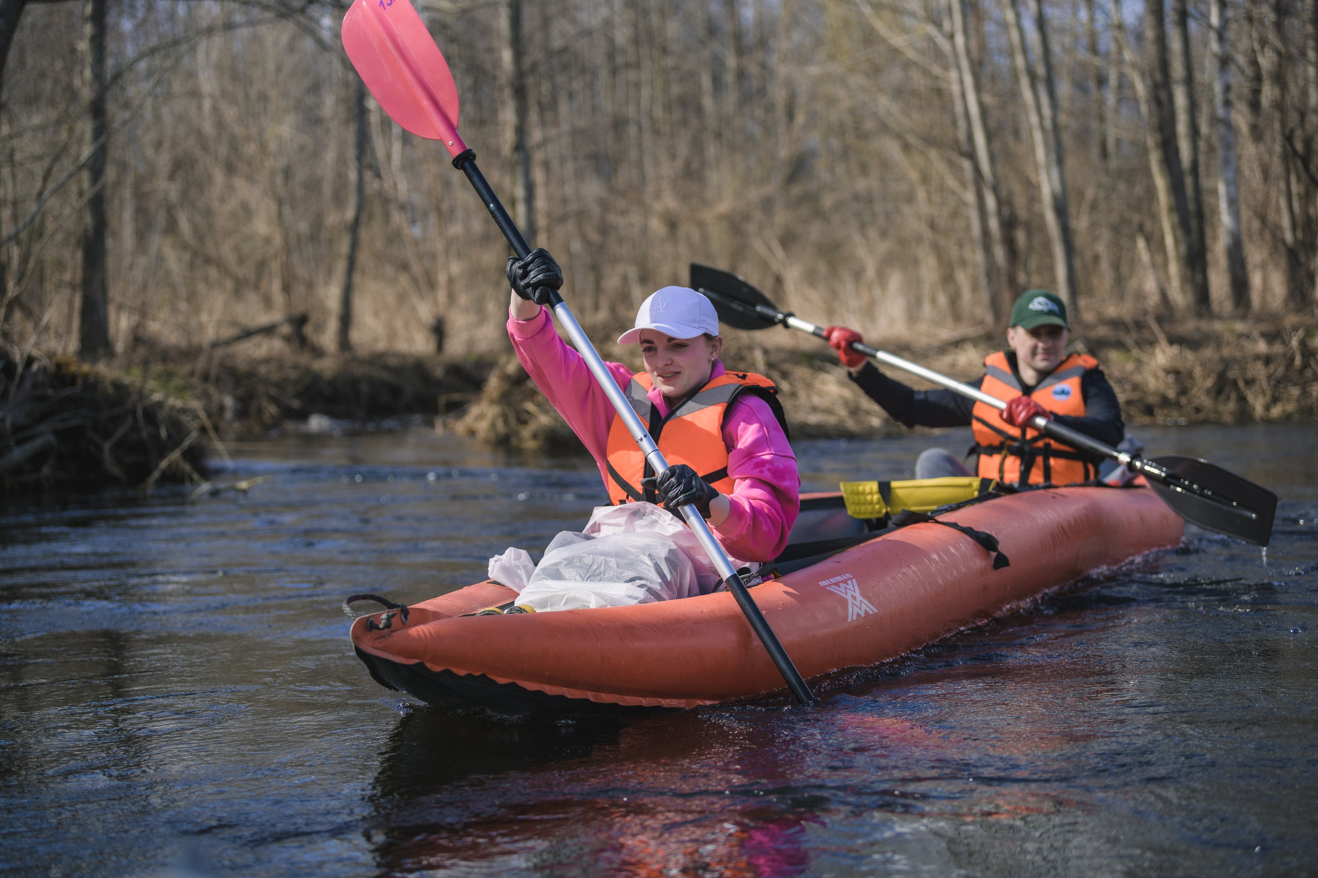 Сплав по реке Ипа 28 марта 2026 года. Репортажный фотограф Владимир Беляй