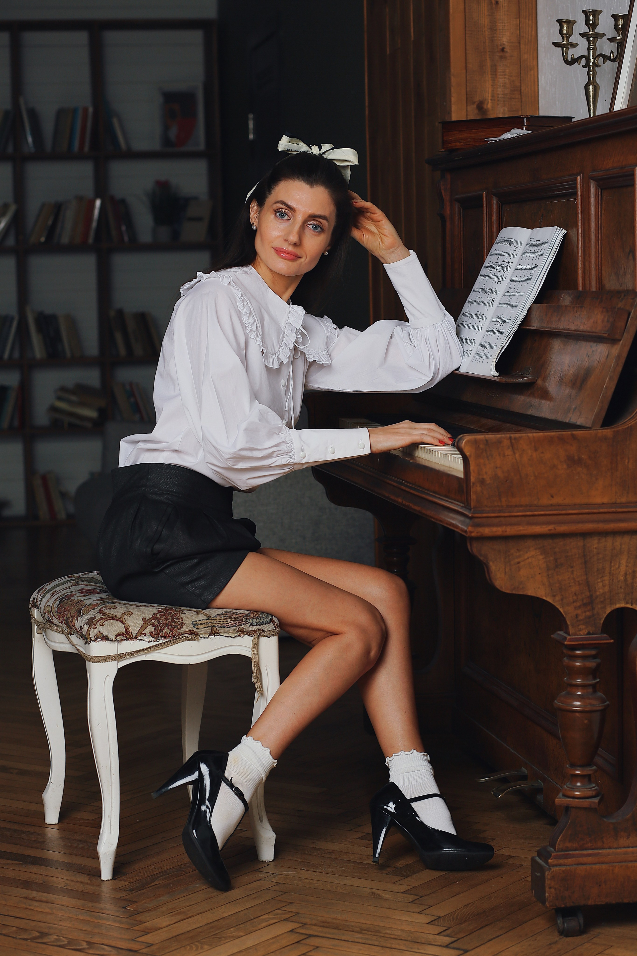 Girl piano. Женский и контент фотограф Данилина Ирина