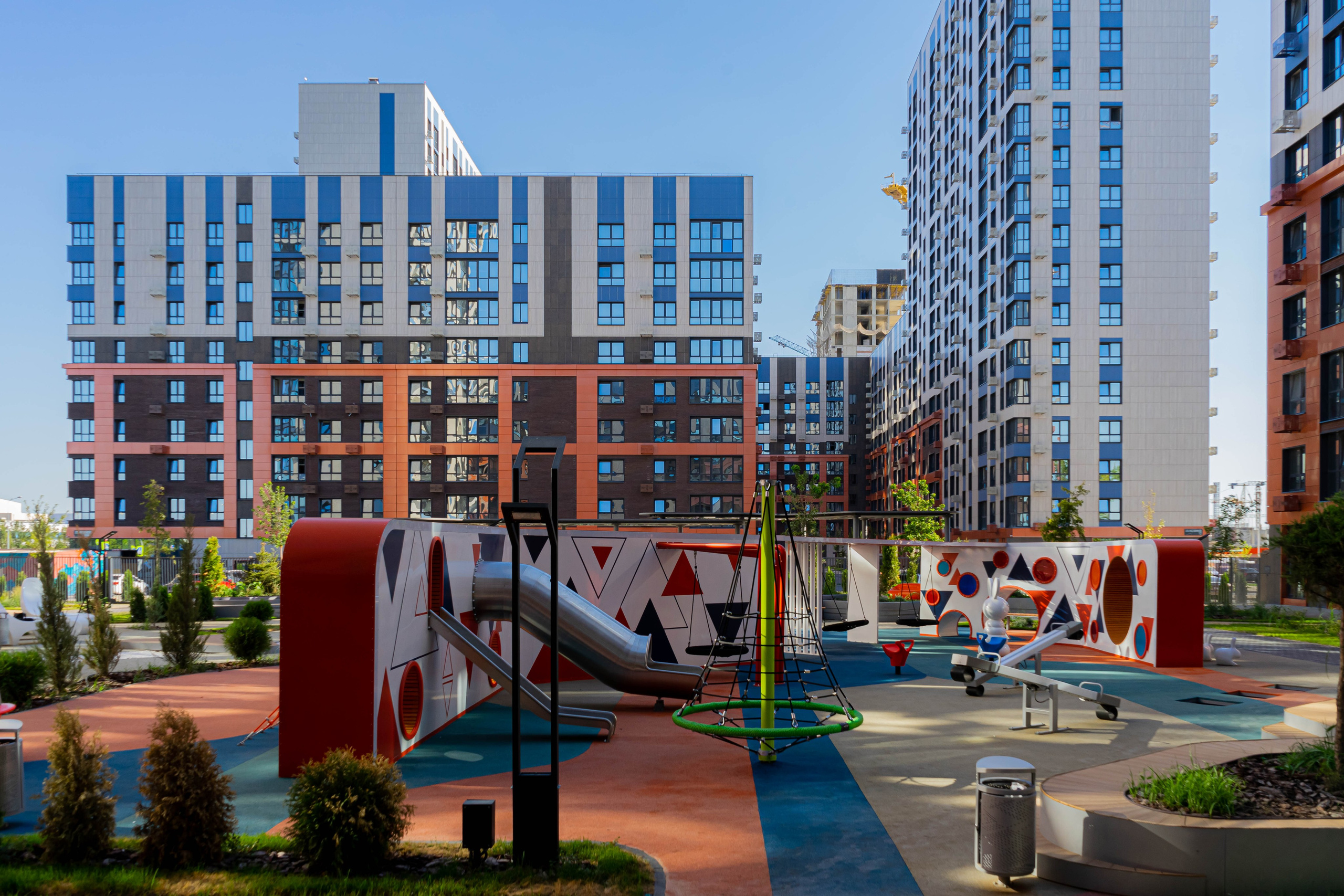 Фотосъемка придомовой территории жилищного комплекса ( ЖК )