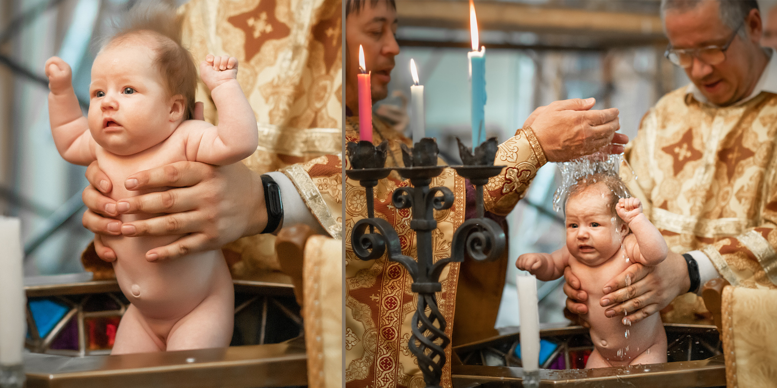 Фотокнига Крещение Марии. Детский и семейный фотограф в Москве Вера Орлова