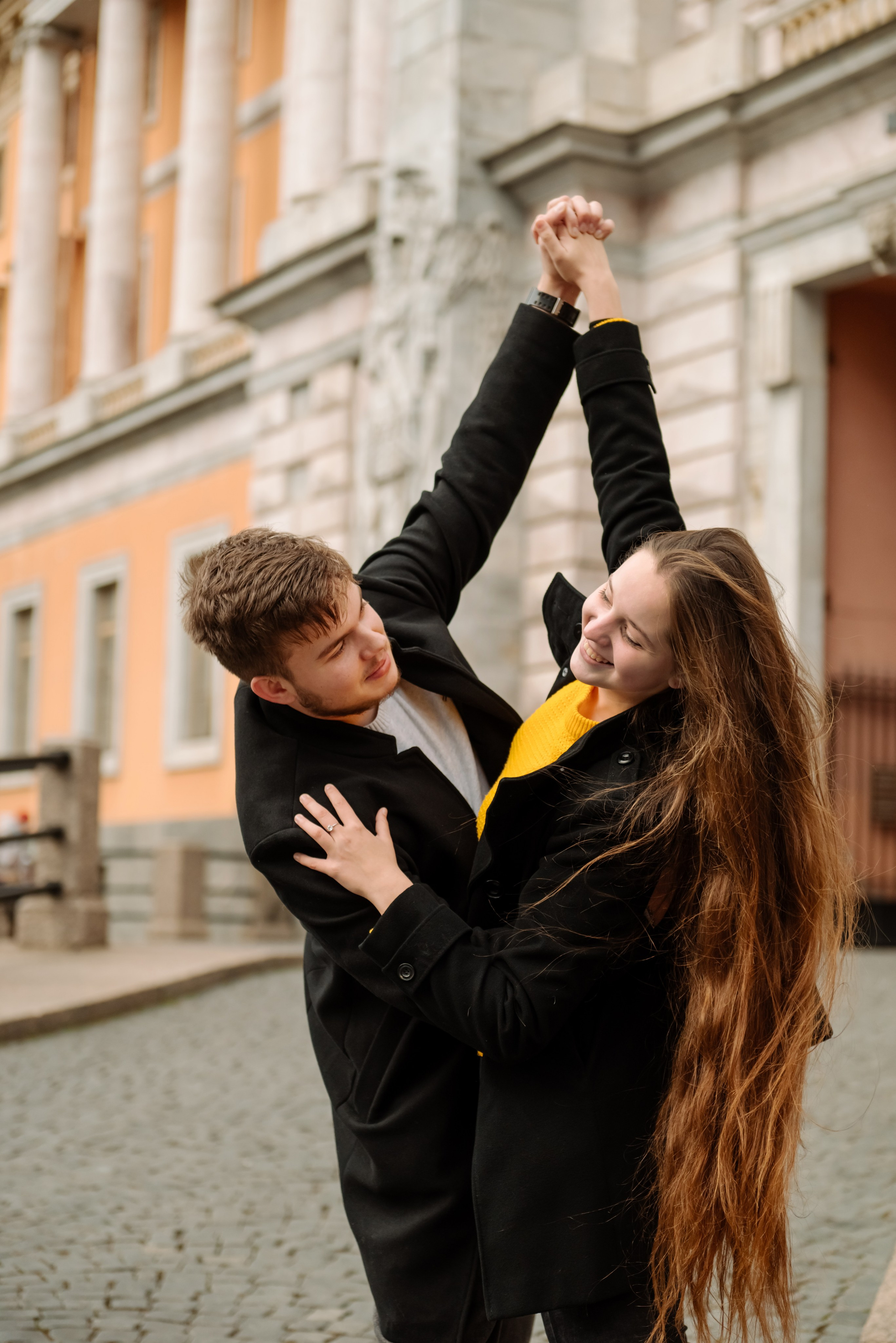 Осенняя фотосессия в Питере в Летнем саду и у Михайловского замка. Свадебный и сеейный фотограф в Санкт-Петербурге Елена Худякова