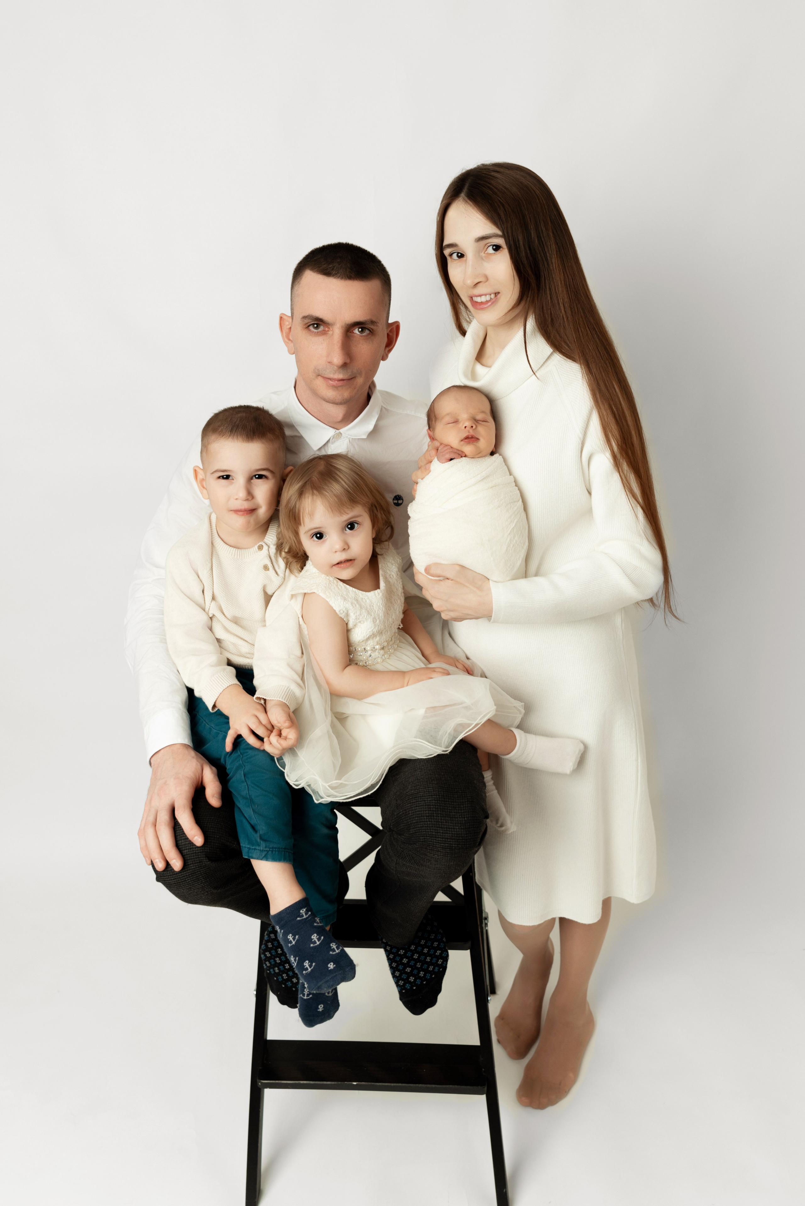 Малыш Ефим Ньюборн КРЕПЫШ. Фотограф новорожденных в Нижневартовске Лара Курдюкова