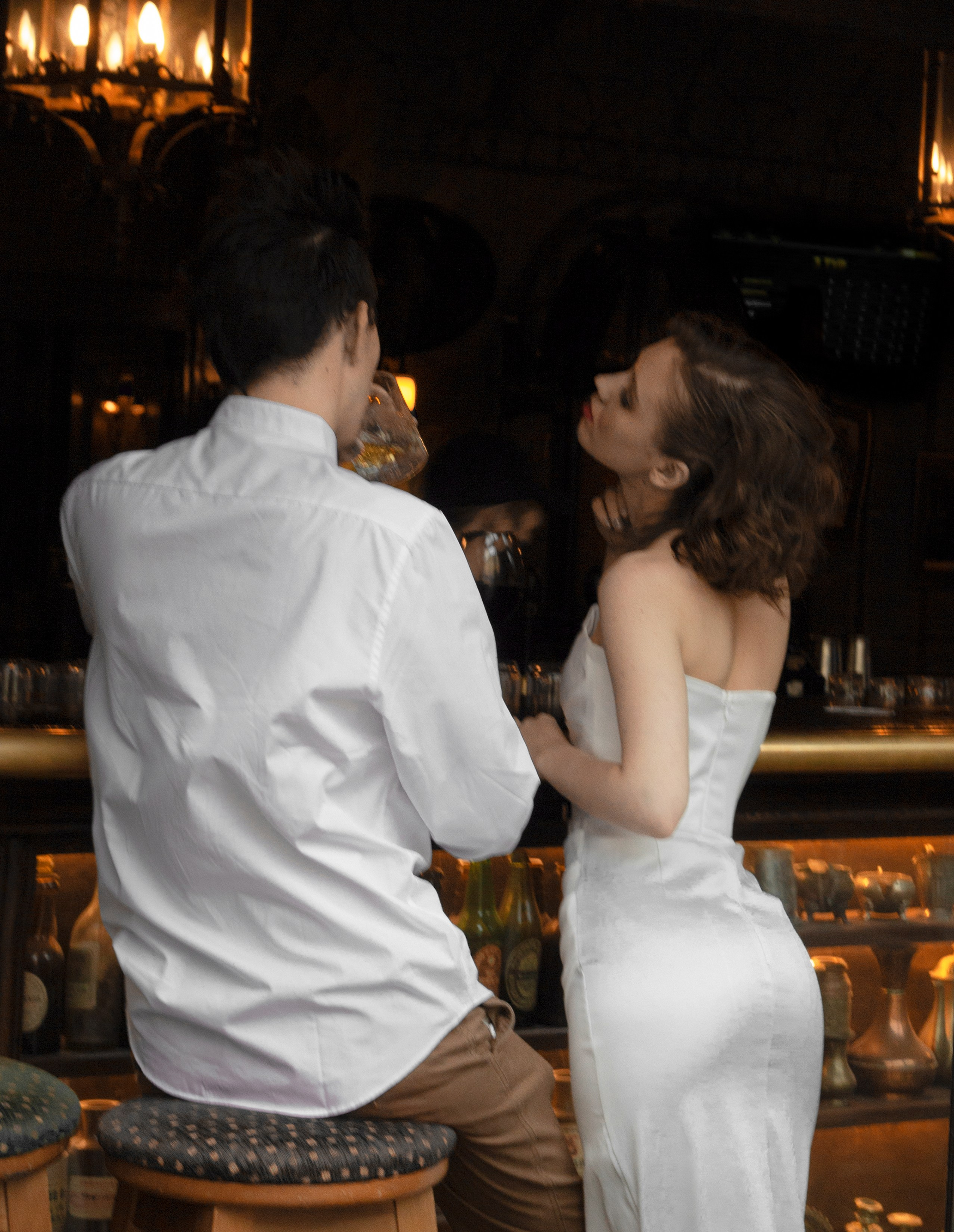 Meeting at the bar. Alyona Pukhanova — photographer, stylist, 3d designer, artist — Tbilisi, Georgia