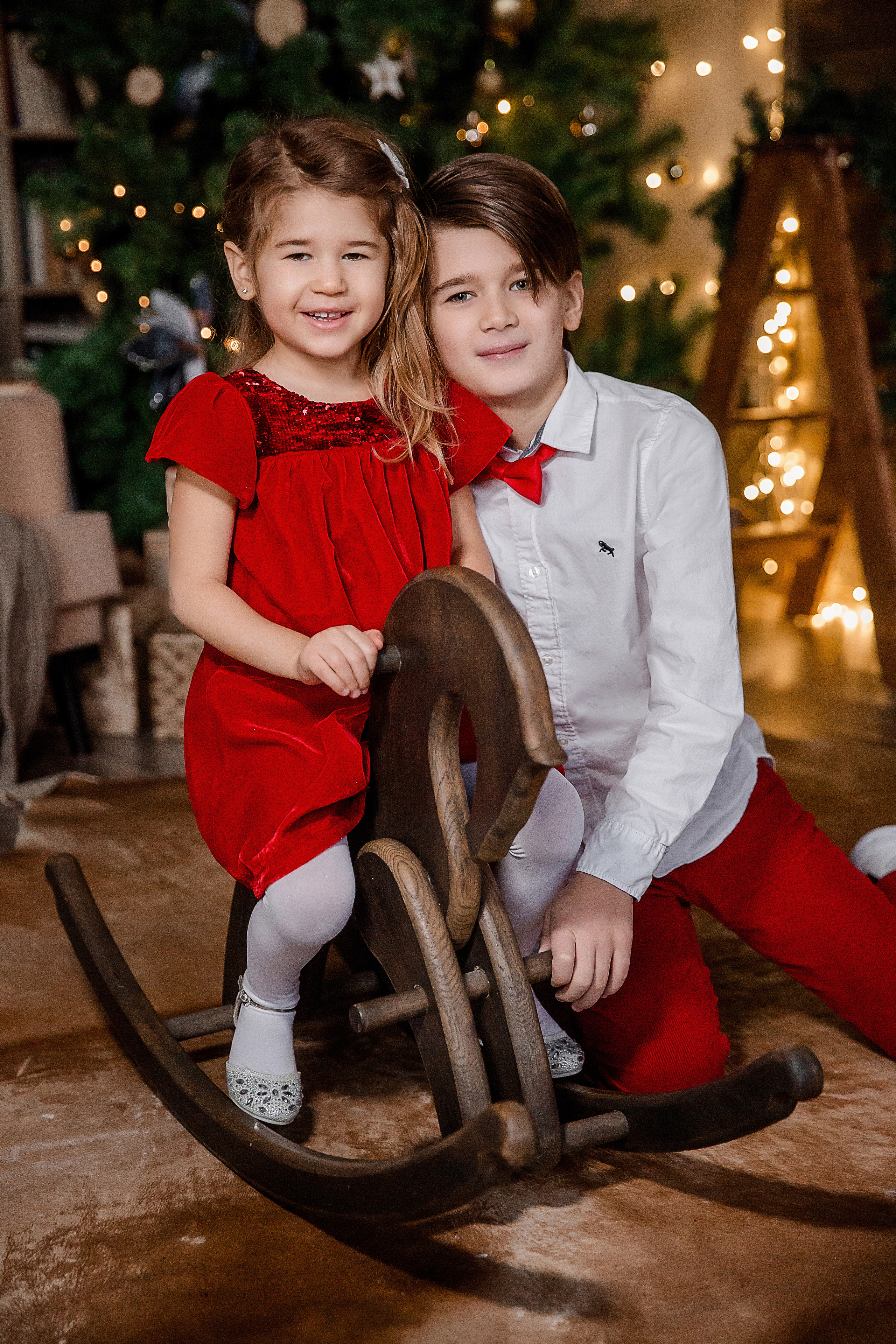 Новогодняя семейная фотосессия. Екатерина, Матиас, Элизабет. Семейный и детский фотограф в Москве Вера Ускова