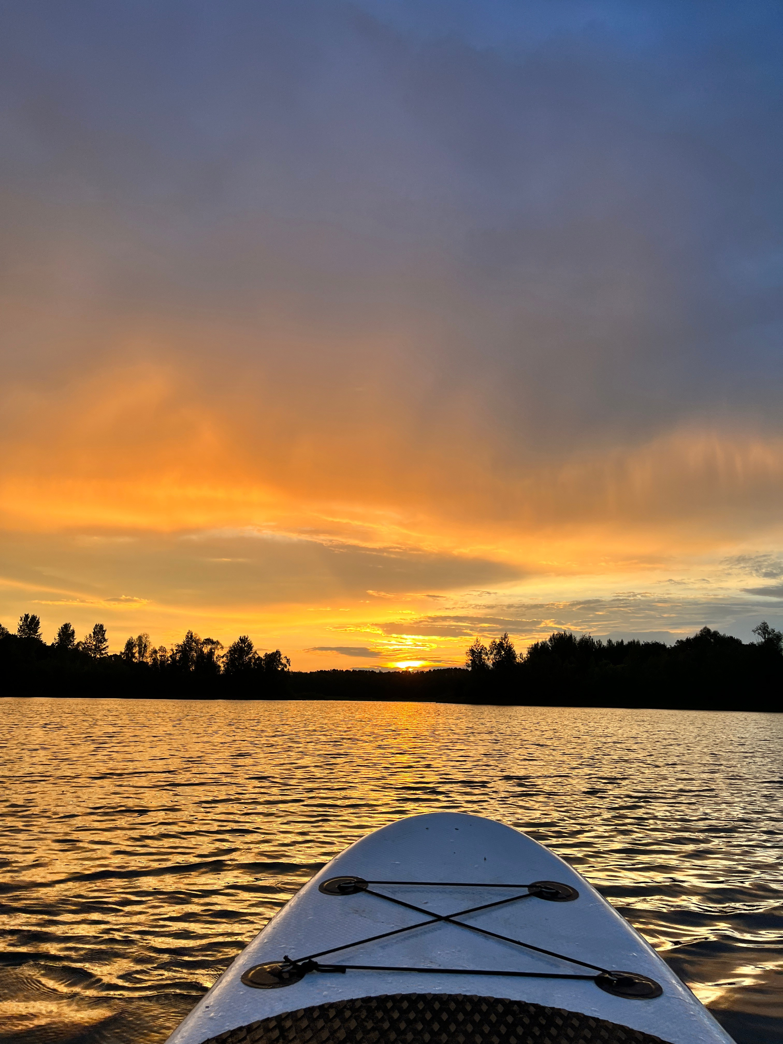 Рассвет на сапах в Сипайловских карьерах