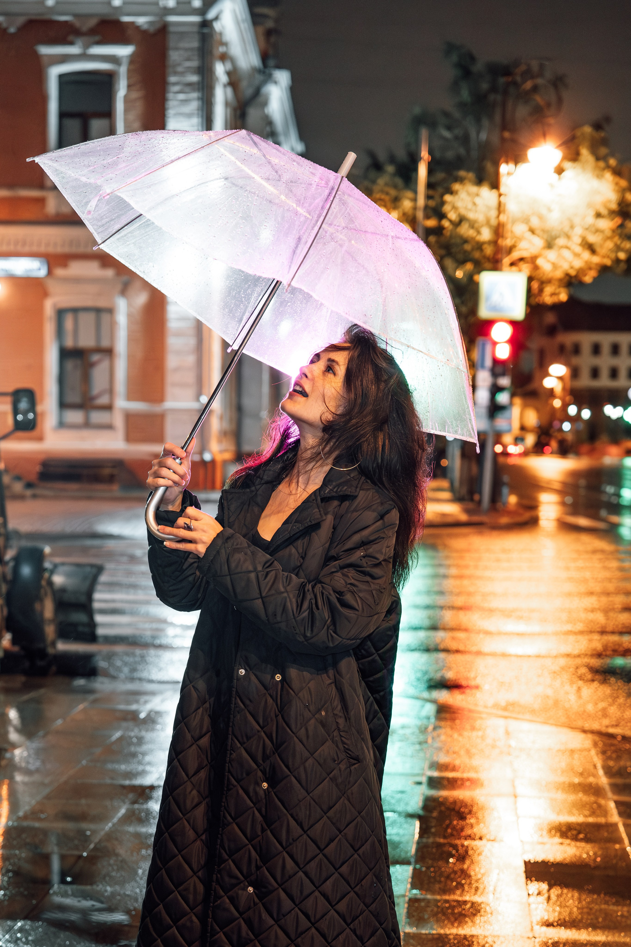 Ночная съёмка в городе. Фотограф и видеограф Анна Жагорина