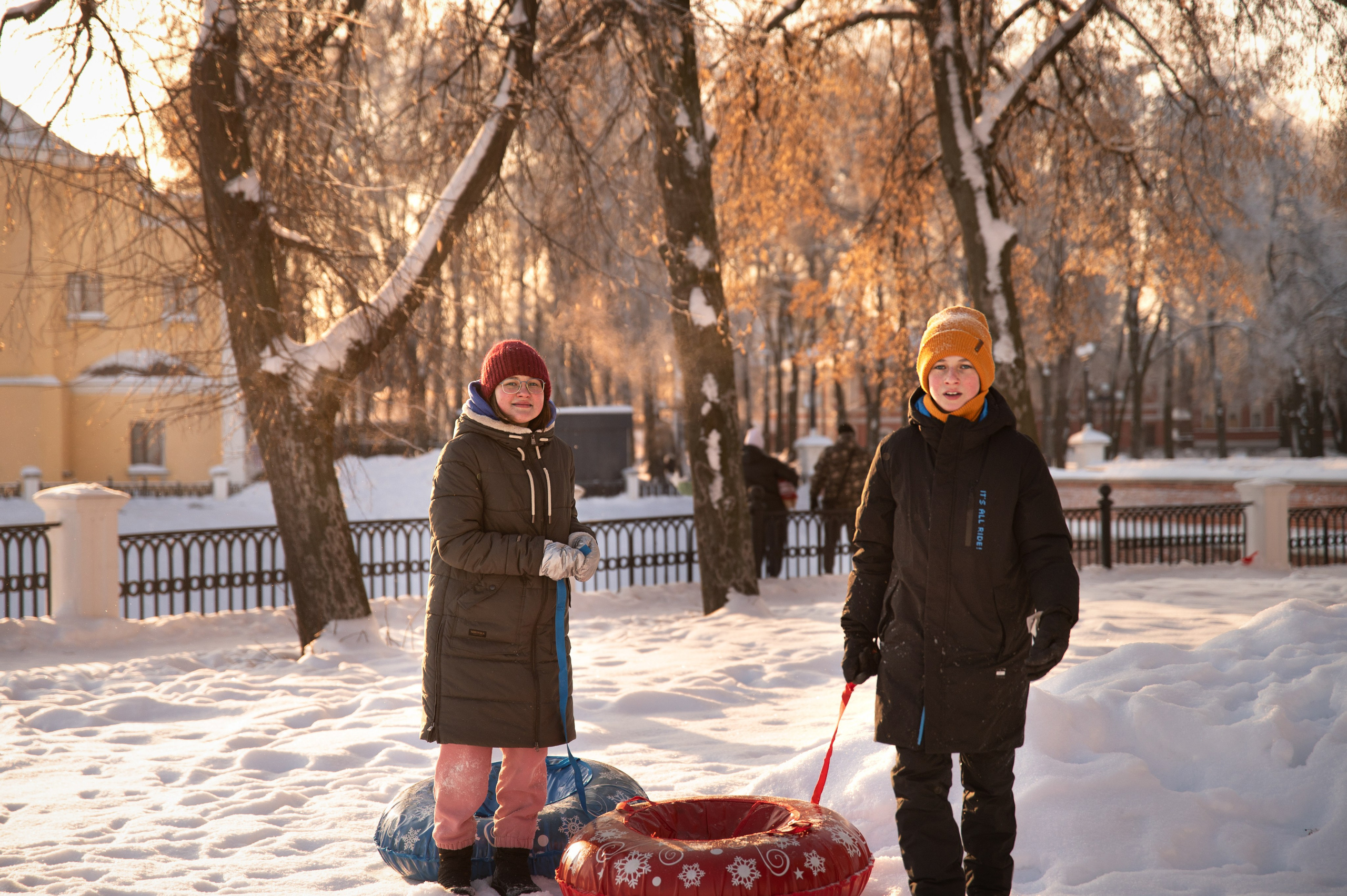 Зимняя прогулка. Детский и семейный фотограф Наталья Михалина