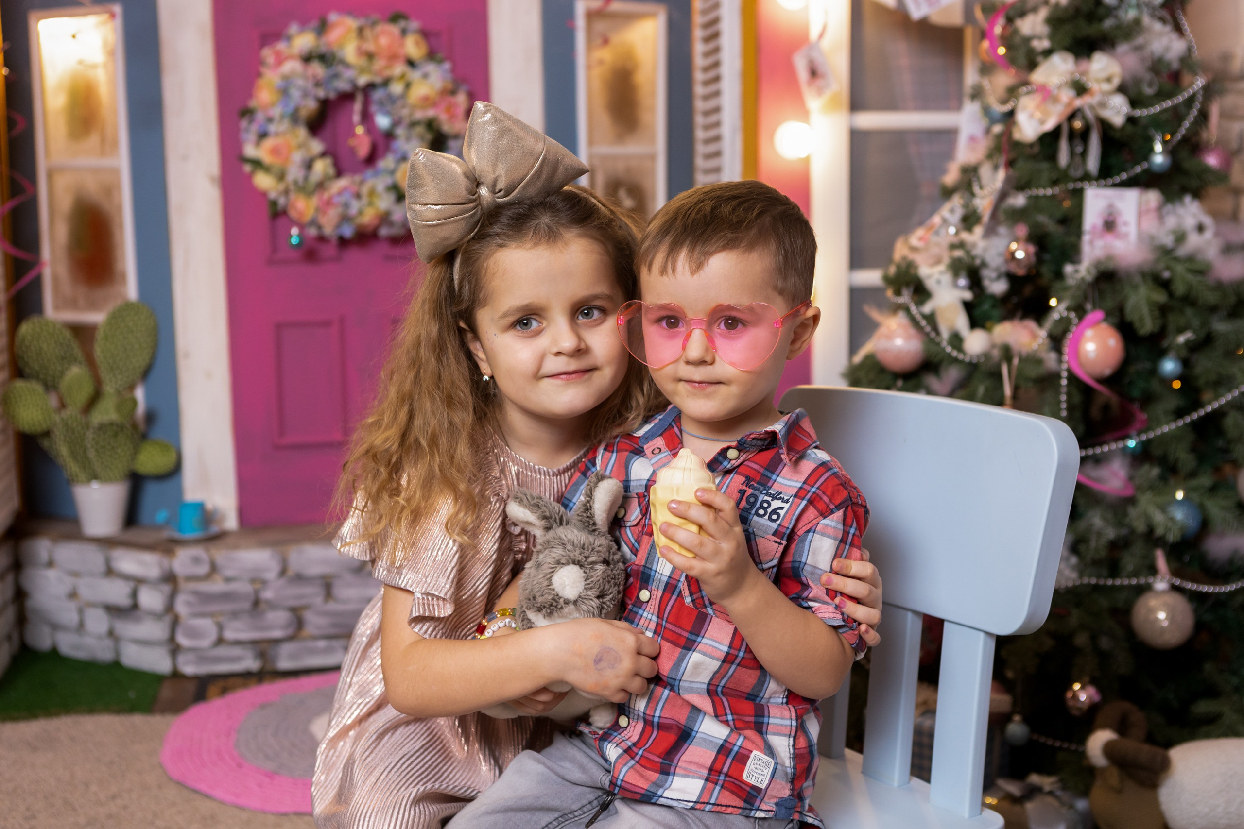 Новогодняя семейная фотосессия. Фотограф в Оренбурге. Профессиональный фотограф