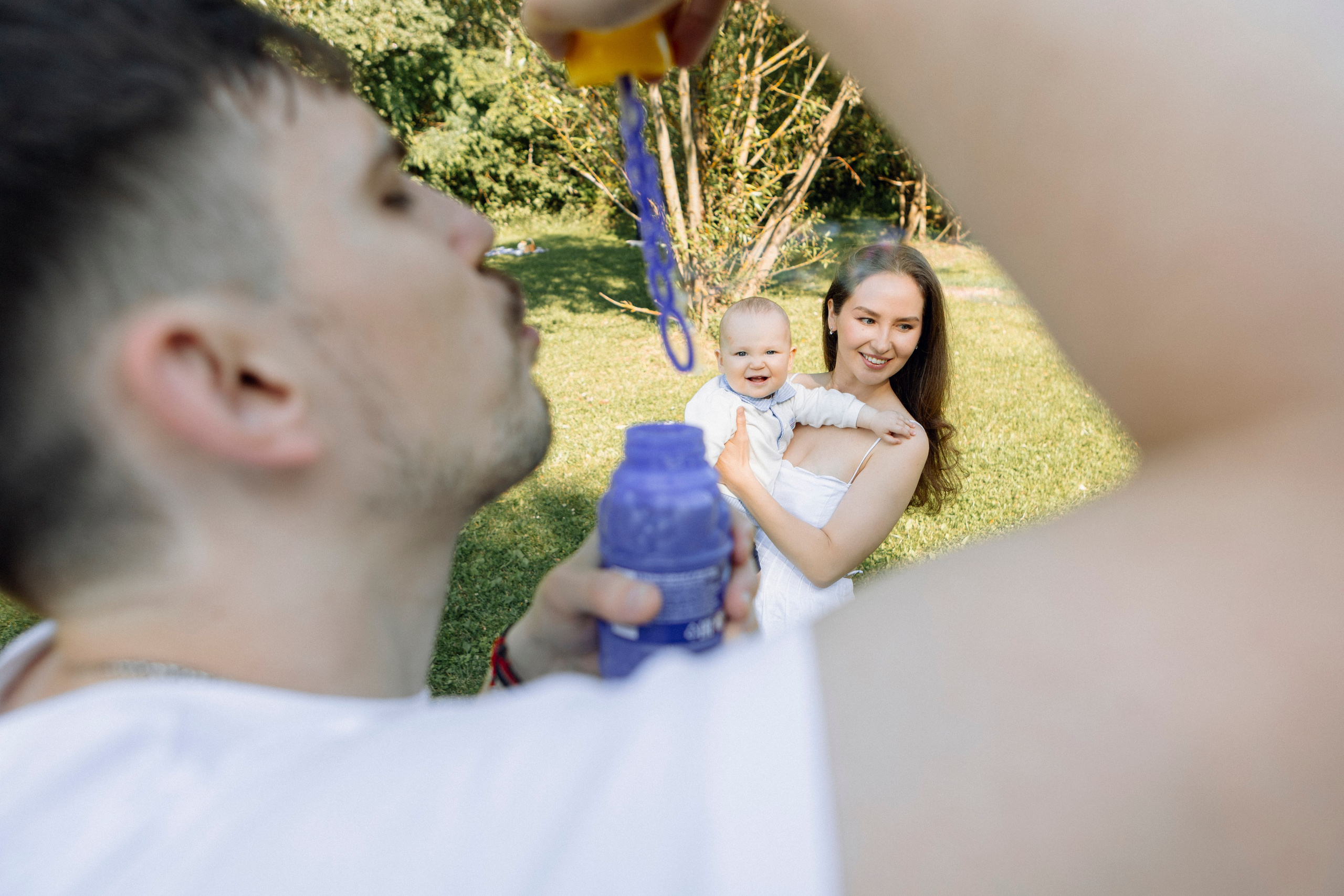 Тёплый летний день, семейный отдых на природе — фотограф Москва